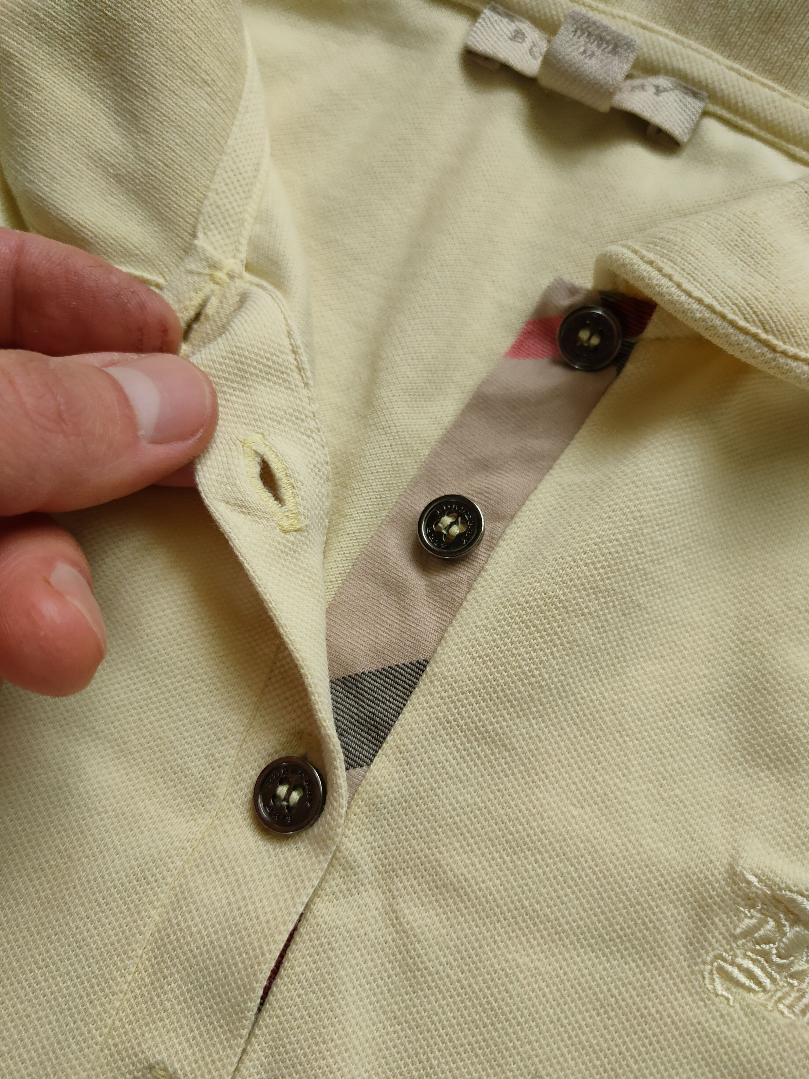 Burberry Women's Vintage Burberry Brit M T Shirt Polo Burberry Size M / US 6-8 / IT 42-44 - 5 Thumbnail