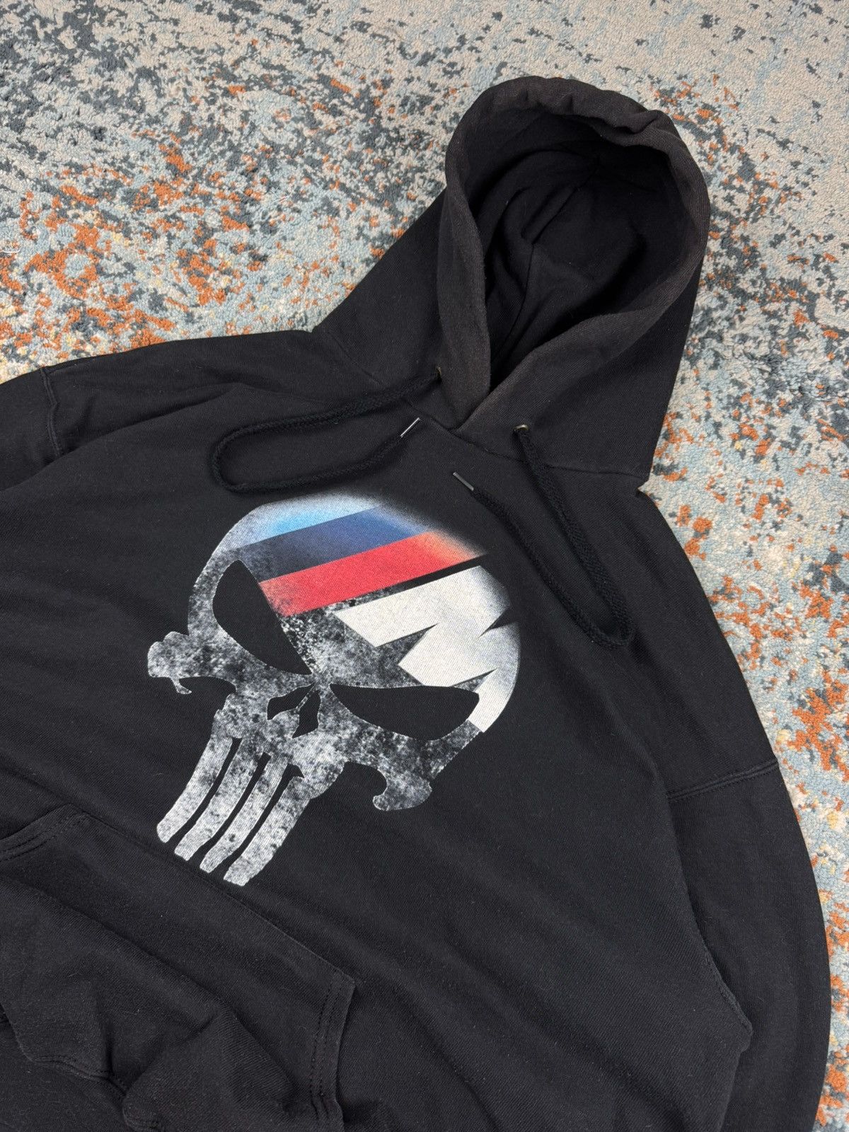 BMW × Vintage Vintage Y2K BMW M power punisher hoodie rave racing techno Size US XL / EU 56 / 4 - 3 Thumbnail