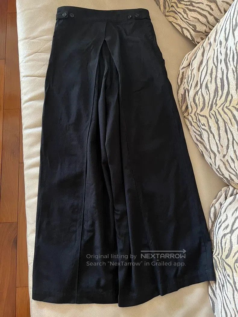 Yohji Yamamoto y's black wide. Size US 36 / EU 52 - 4 Thumbnail