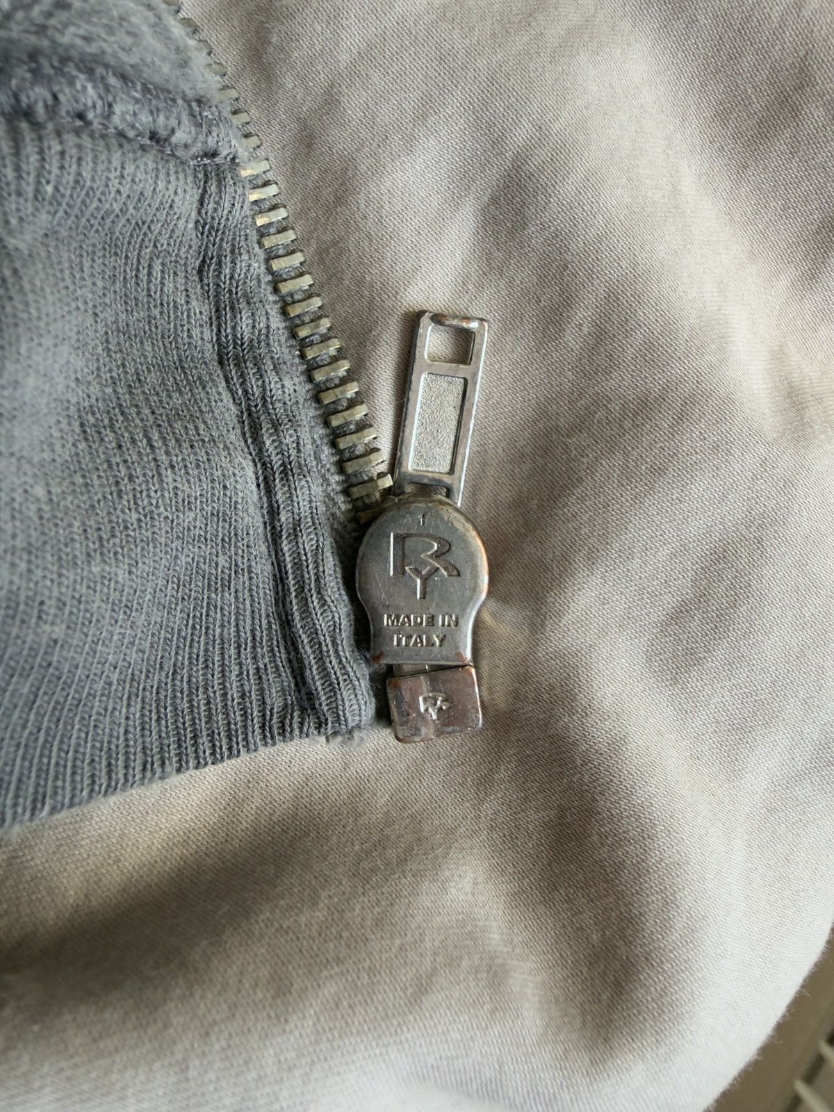 Rick Owens Drkshdw Rick Owens DRKSHDW Olmar & Mirta / Zip- Up Sweater Dust Size US L / EU 52-54 / 3 - 6 Thumbnail