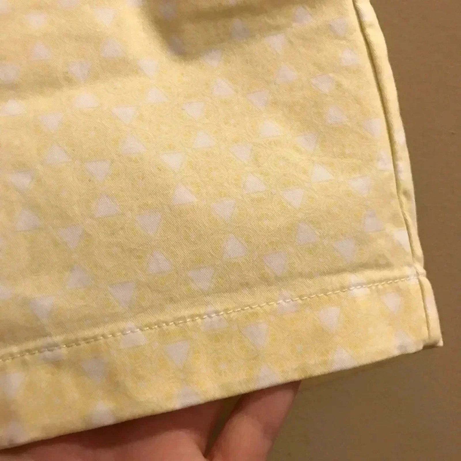 Le TIGRE Le Tigre Shorts Womens Light Yellow Pattern 12 Size 34" / US 12 / IT 48 - 2 Thumbnail