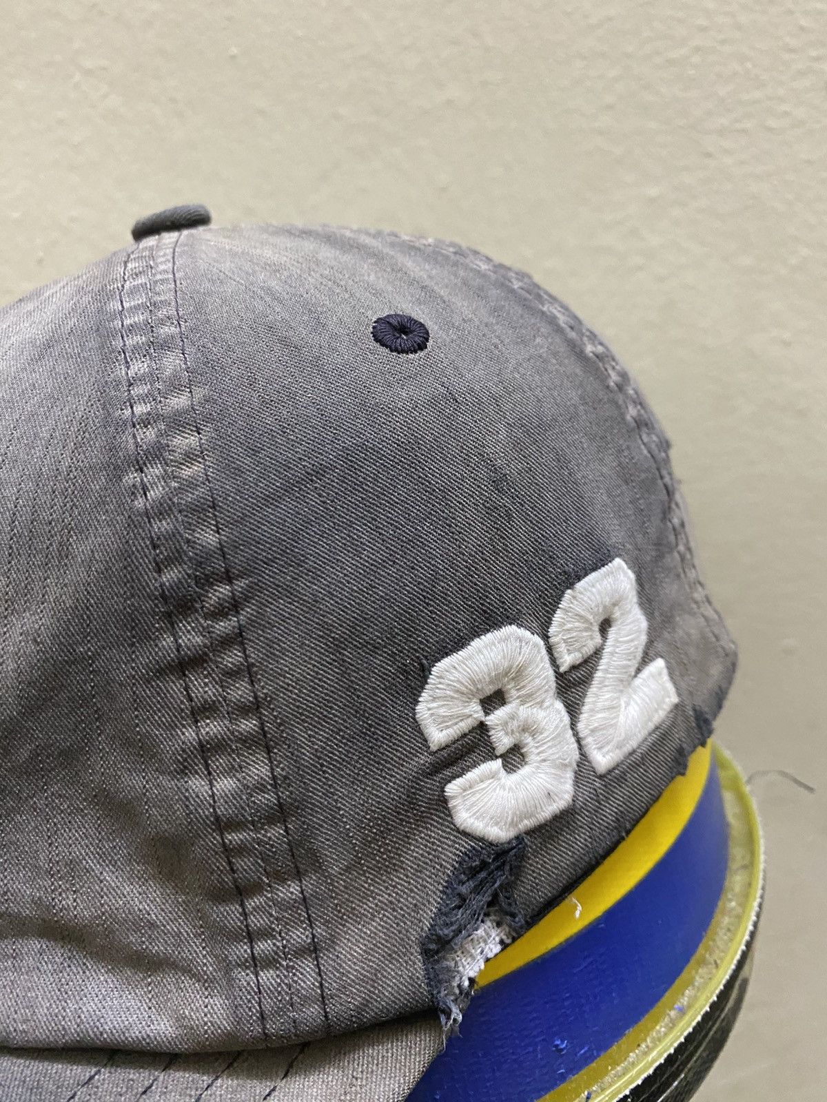 Vintage × Von Dutch Vintage Von Dutch Ripped Distressed Style Sun Faded Hat Size ONE SIZE - 3 Thumbnail