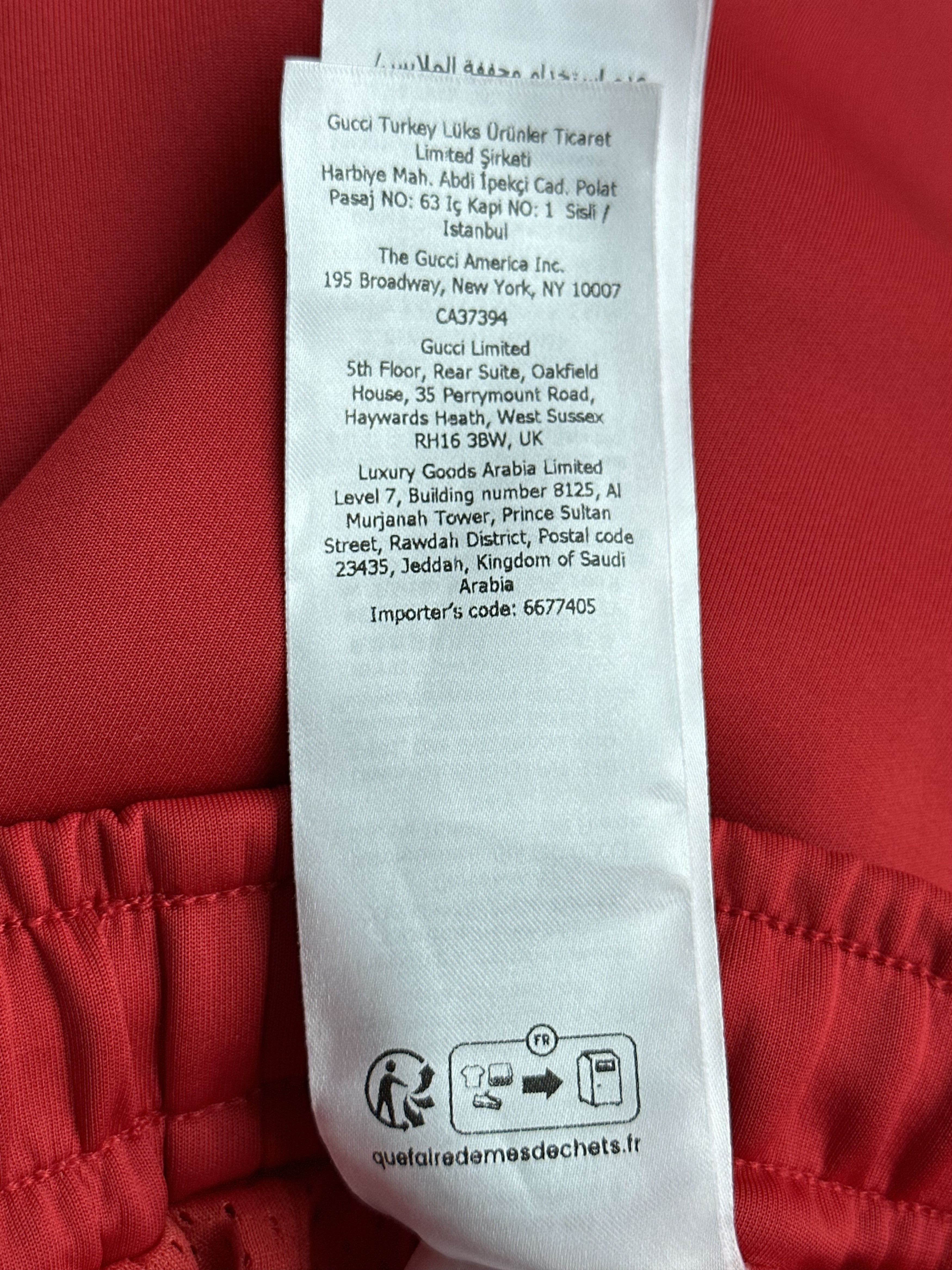 Gucci Gucci Red & White Striped Logo Trackpants Size US 36 / EU 52 - 9 Thumbnail