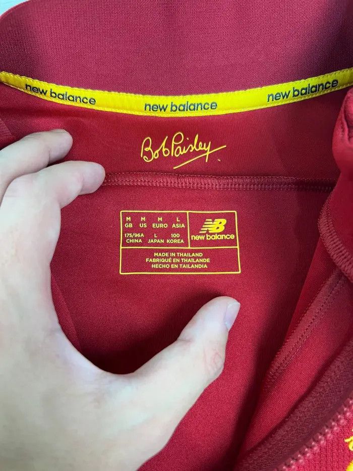 New Balance New Balance Liverpool 2019 2020 Track Jacket Soccer Football Size US M / EU 48-50 / 2 - 5 Thumbnail
