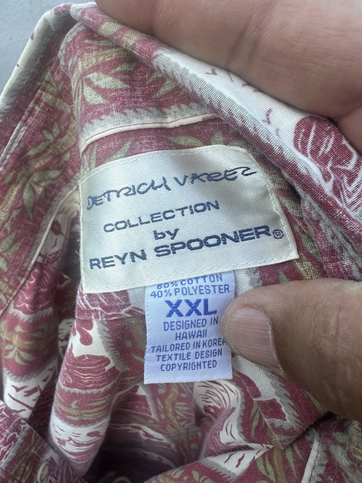 Reyn Spooner Reyn Spooner Shirt Men's XXL Dietrich Varez Red Fishing Boat Size US XXL / EU 58 / 5 - 4 Thumbnail