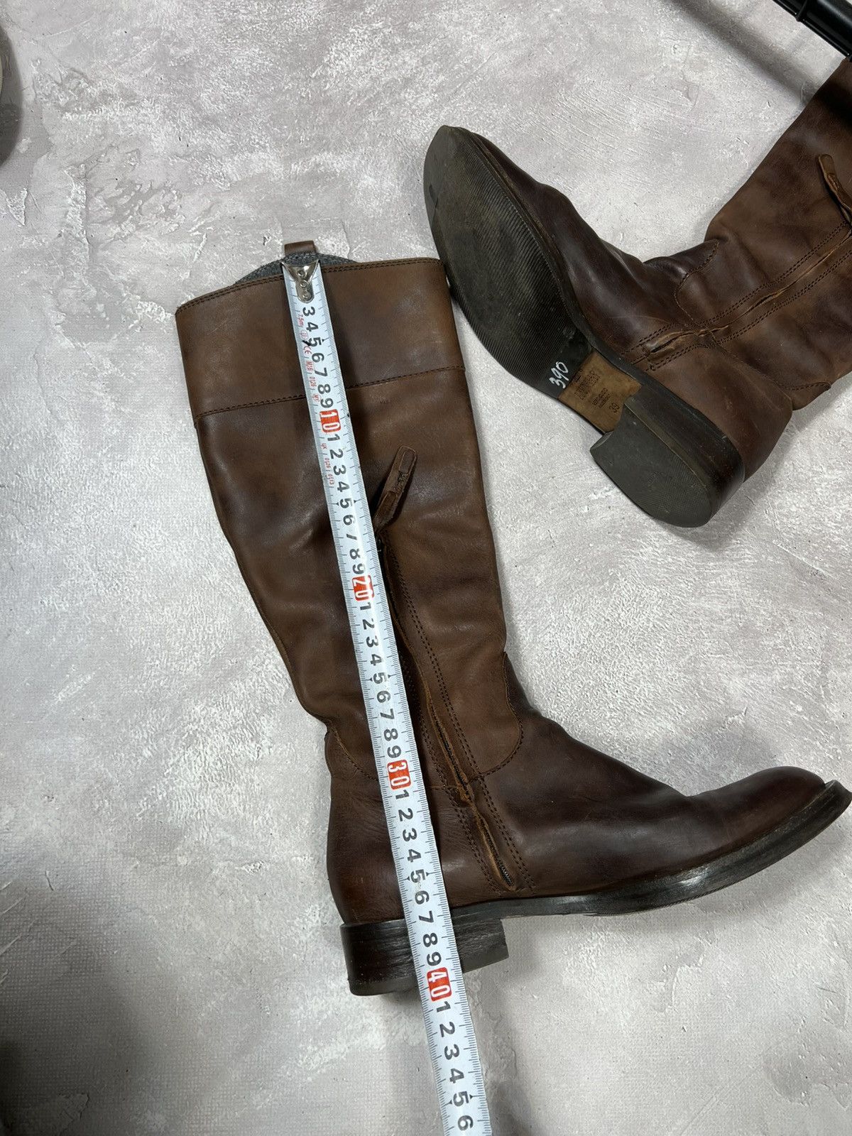 Brunello Cucinelli Vintage Brunello Cucinelli Leather Hight Boot Size US 7.5 / IT 37.5 - 14 Thumbnail