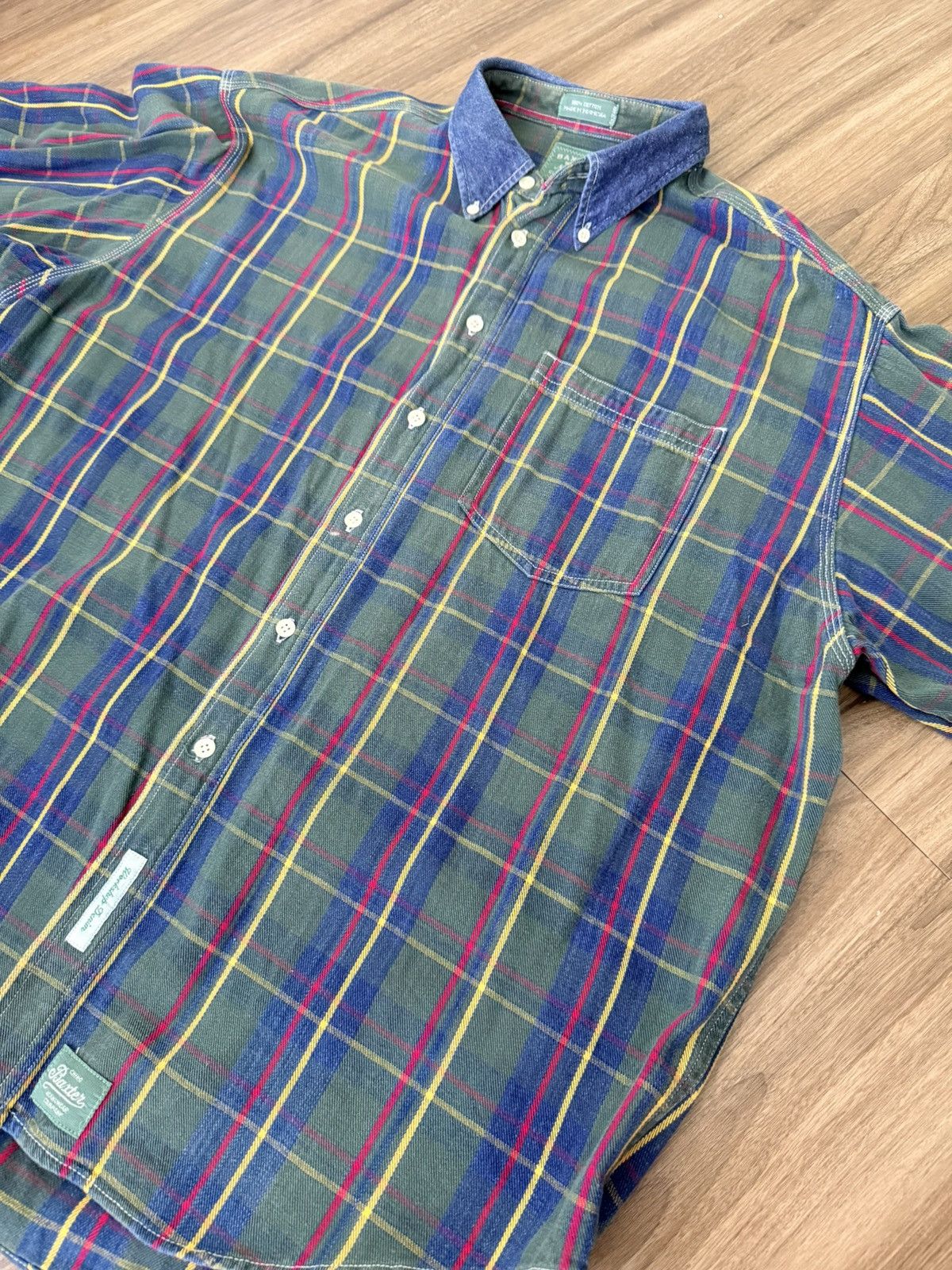 Other Vintage Baxter Brand Natural Clothing Shirt Plaid Size US XL / EU 56 / 4 - 3 Thumbnail