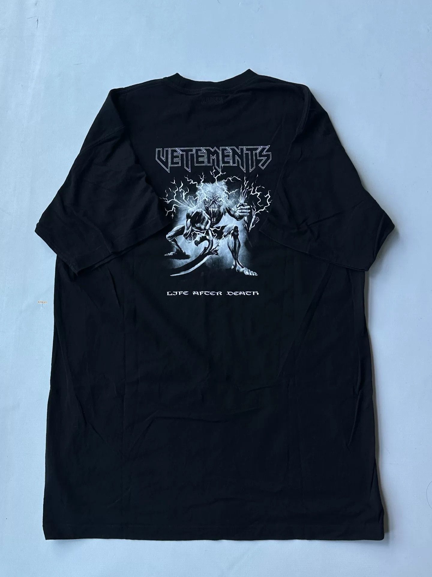 Vetements Vetements 21SS Metal Punk Demon Tee Size US S / EU 44-46 / 1 - 1 Thumbnail