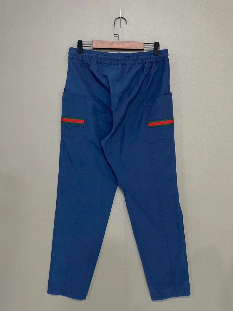 Gucci Gucci Belt logo striped workwear pants Size US 28 / EU 44 - 3 Thumbnail