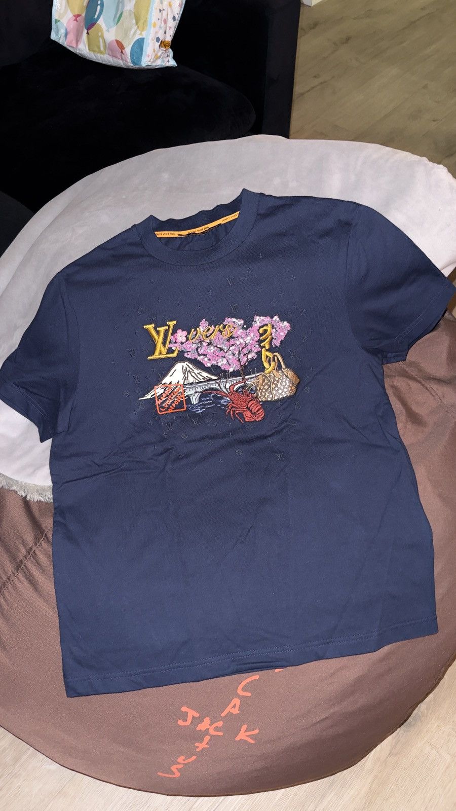 Louis Vuitton × Nigo Embroidered T-Shirt Nigo X Pharrell Size US M / EU 48-50 / 2 - 5 Thumbnail
