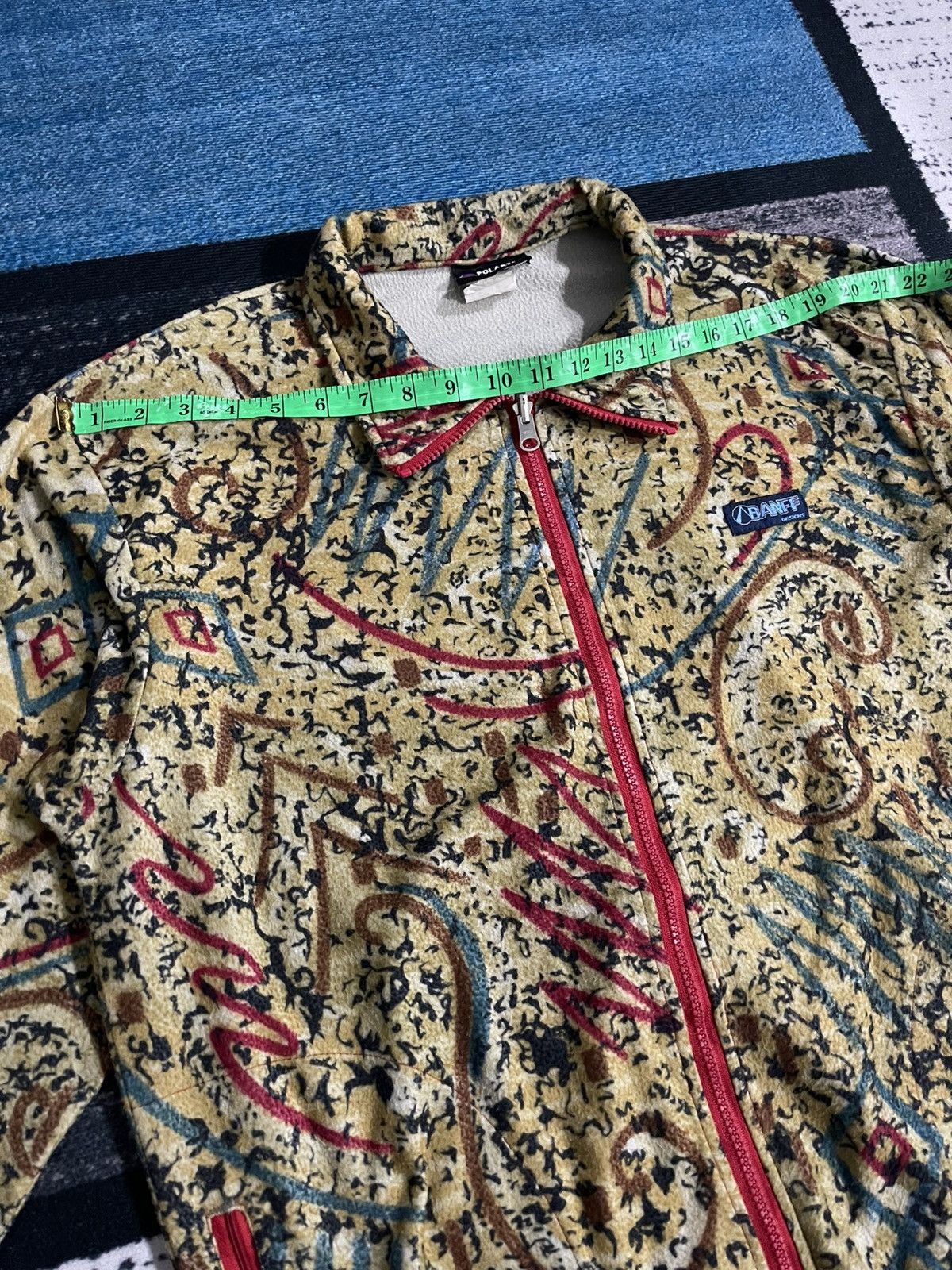 Polartec × Vintage Vintage Banff Design Polartec Wool Jacket Size US L / EU 52-54 / 3 - 16 Thumbnail