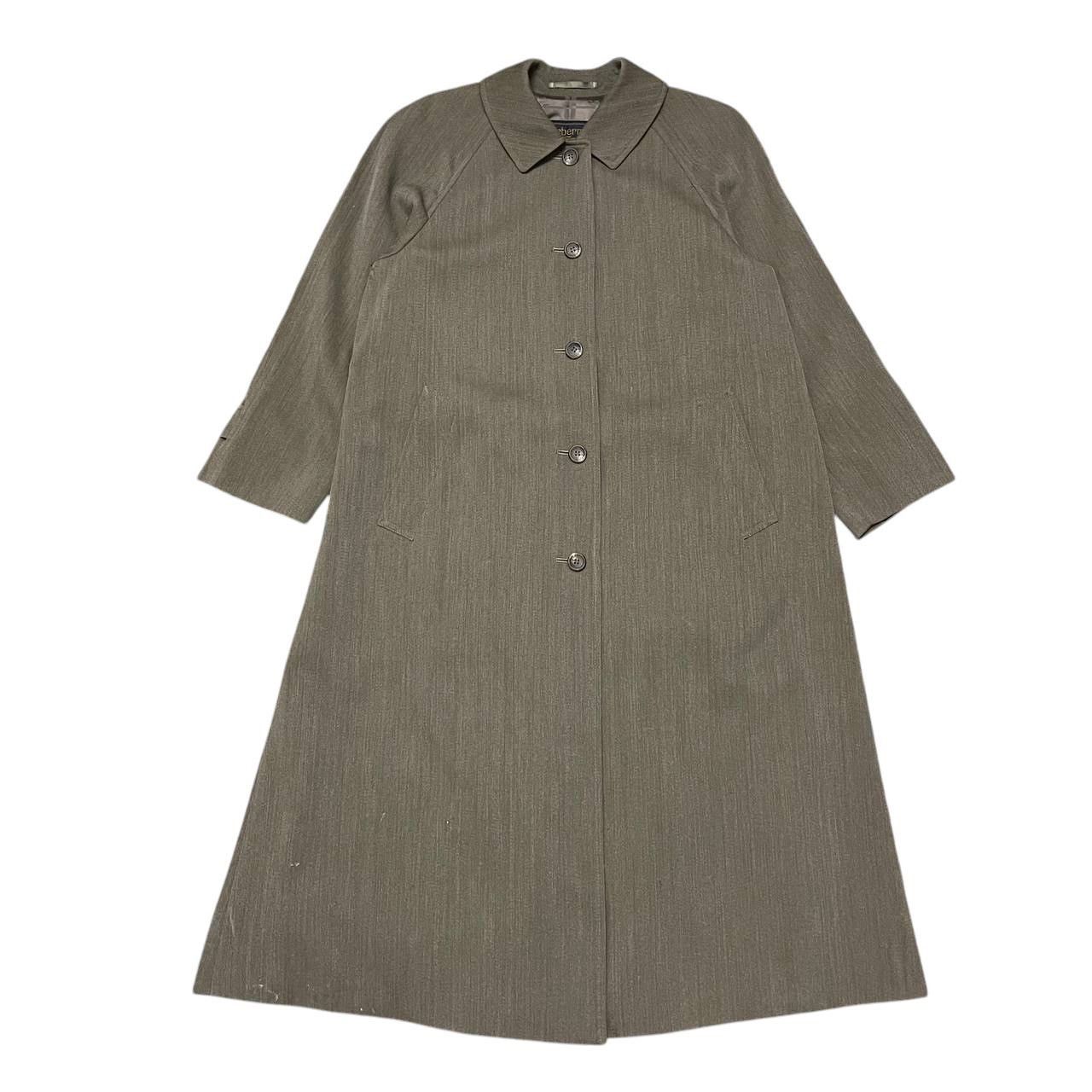 Burberry Vintage Burberry Checkered Wool Trench Coat Size US M / EU 48-50 / 2 - 2 Thumbnail