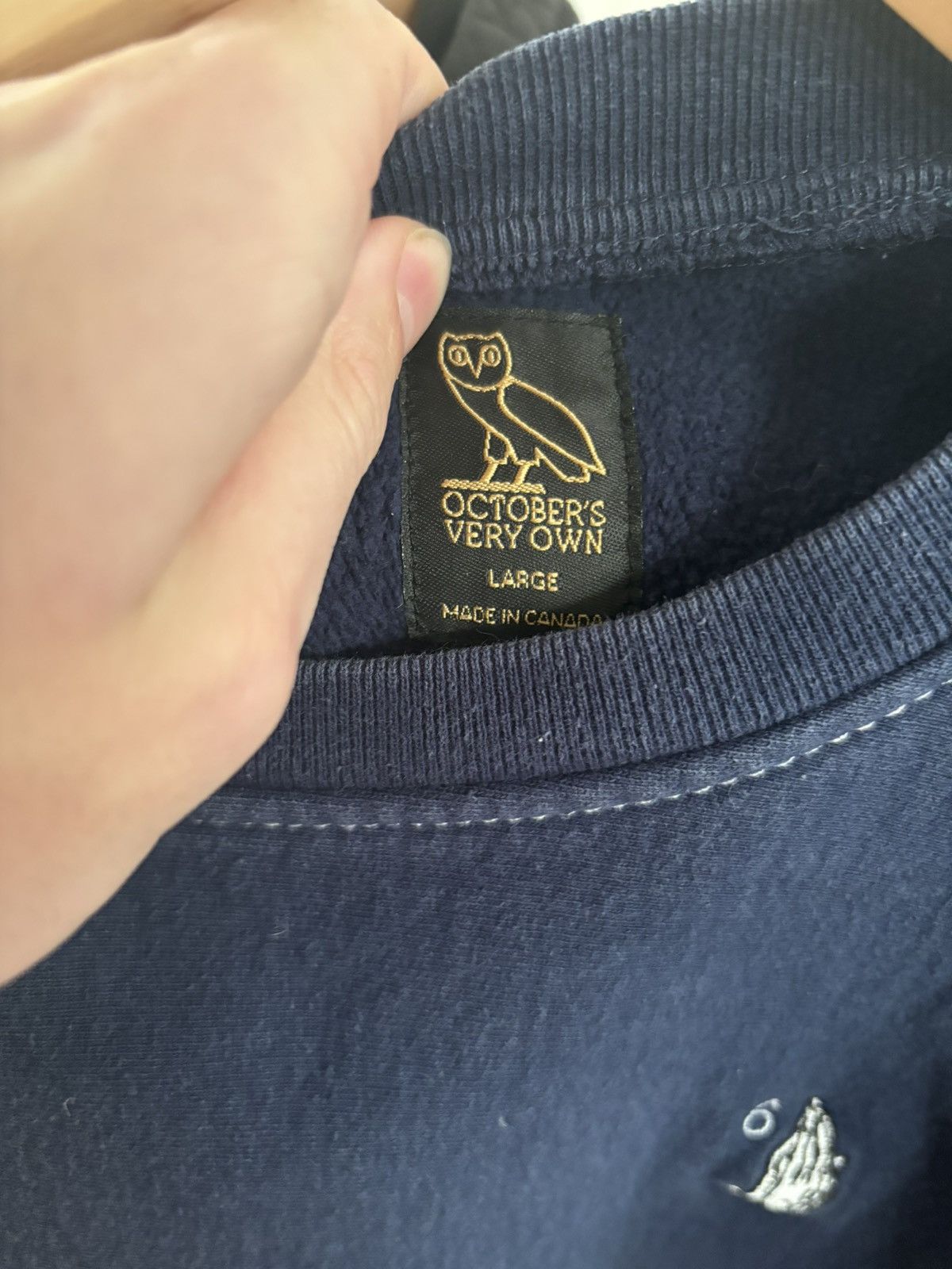 October's Very Own Vintage 2017 OVO Crew Neck Size US L / EU 52-54 / 3 - 3 Thumbnail