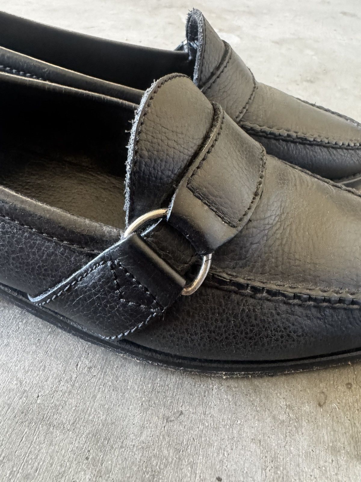 Polo Ralph Lauren Polo by Ralph Lauren Vintage D-Ring Vamp Leather Loafer Size US 10.5 / EU 43-44 - 4 Thumbnail