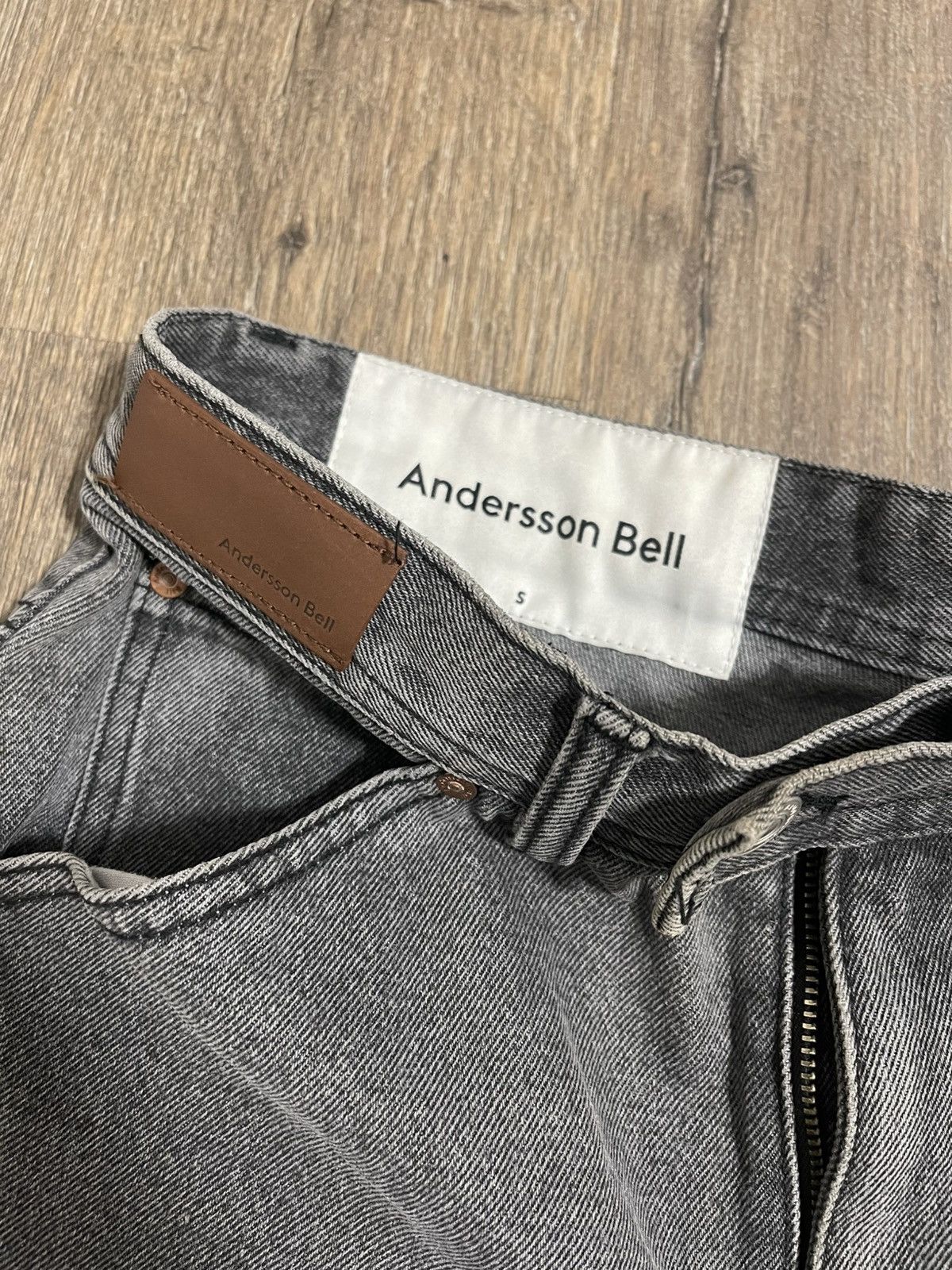 Andersson Bell Andersson Bell Grey Lucas Panel Jeans Size US 30 / EU 46 - 3 Thumbnail