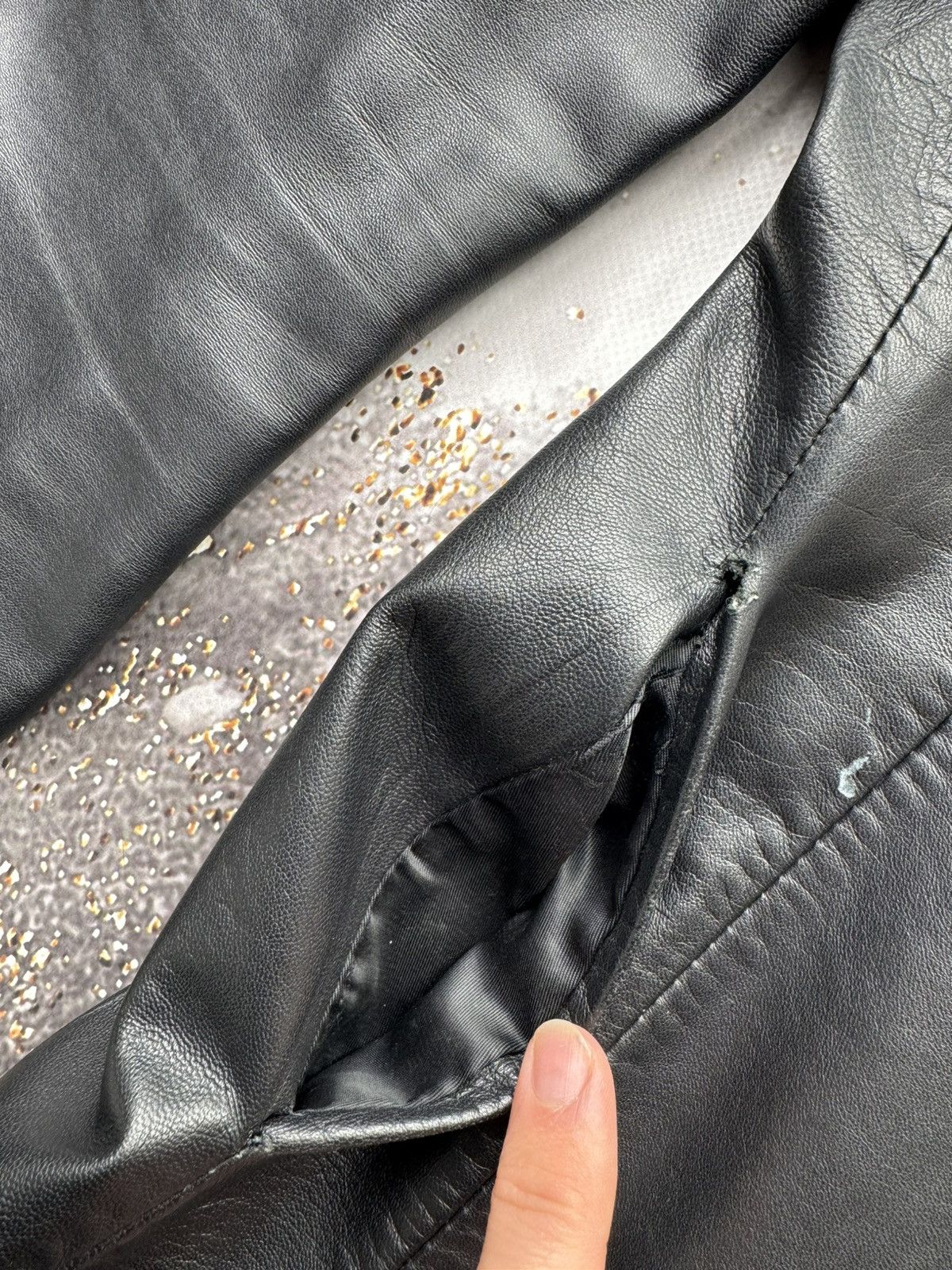 Genuine Leather Vintage Real Leather Bomber Jacket Size M / US 6-8 / IT 42-44 - 7 Thumbnail