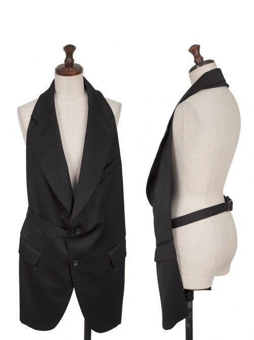 Comme des Garcons Comme des Garcons Deformation backless long vest Size S / US 4 / IT 40 - 1 Thumbnail