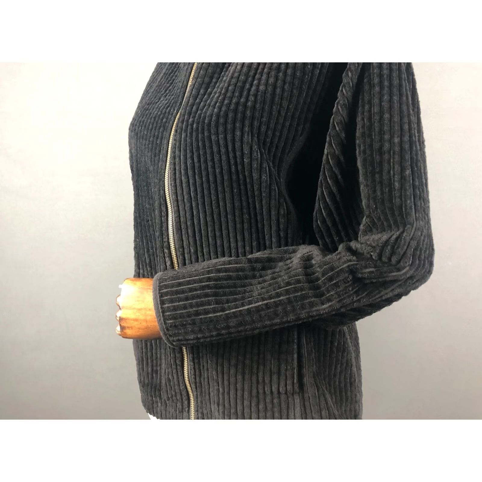 Vintage Woolrich Corduroy Full Zip Jacket Cotton Women's M Black Size M / US 6-8 / IT 42-44 - 6 Thumbnail