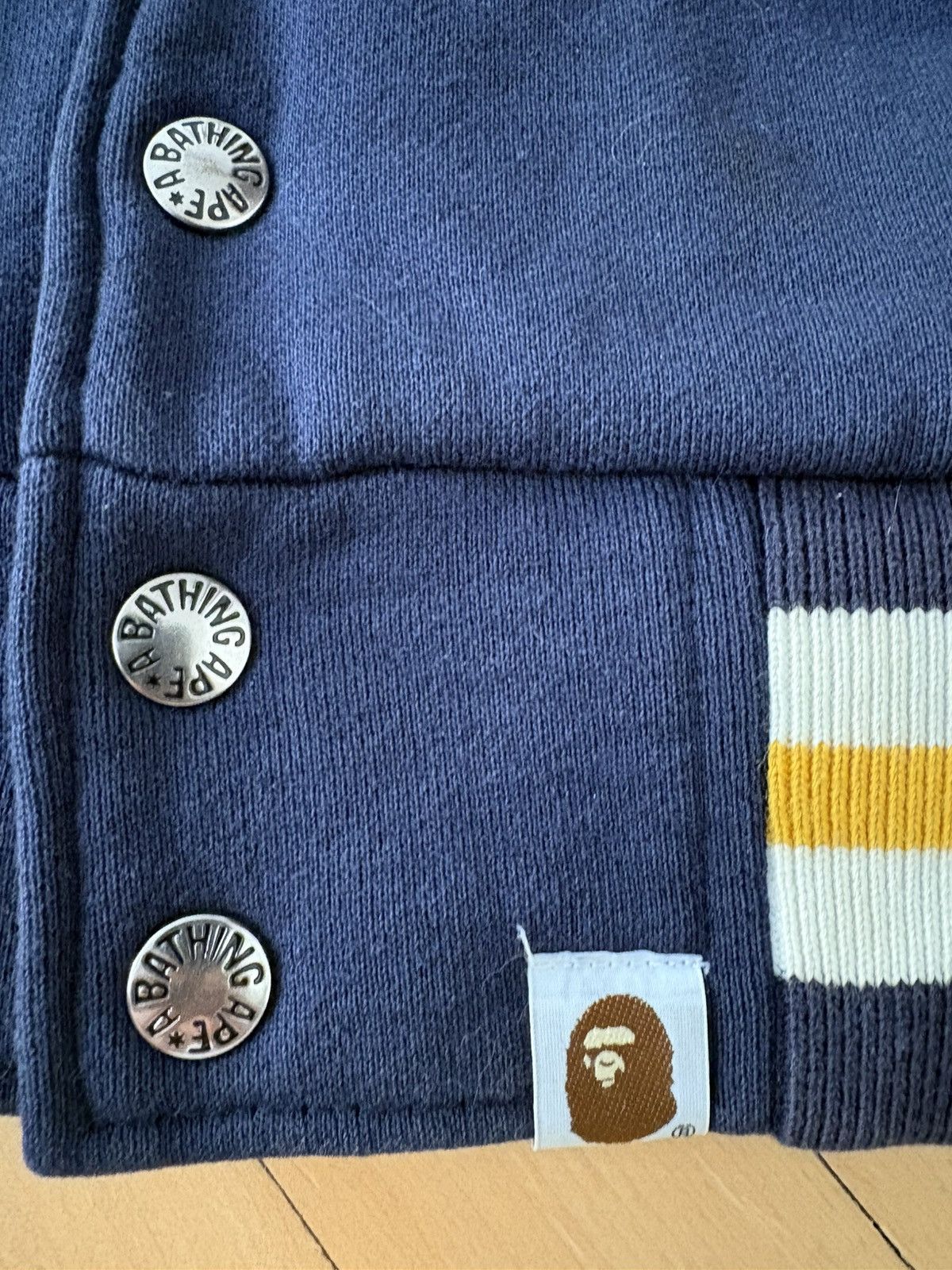 Bape Bape varsity jacket „ANSKA“ F/W 2006 Size US L / EU 52-54 / 3 - 5 Thumbnail