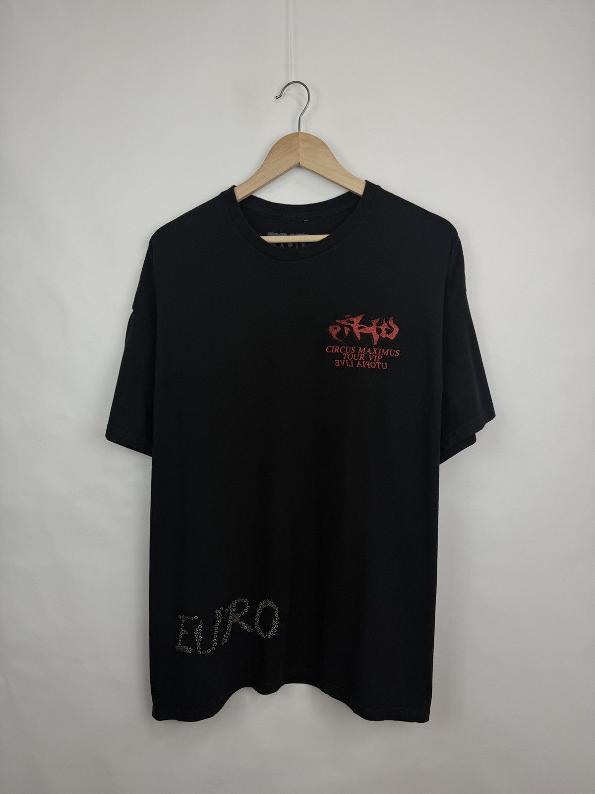 Travis Scott 🇺🇸 Travis Scott Circus Maximus Tour 2024 T-Shirt Utopia Merch Size US XL / EU 56 / 4 - 3 Thumbnail