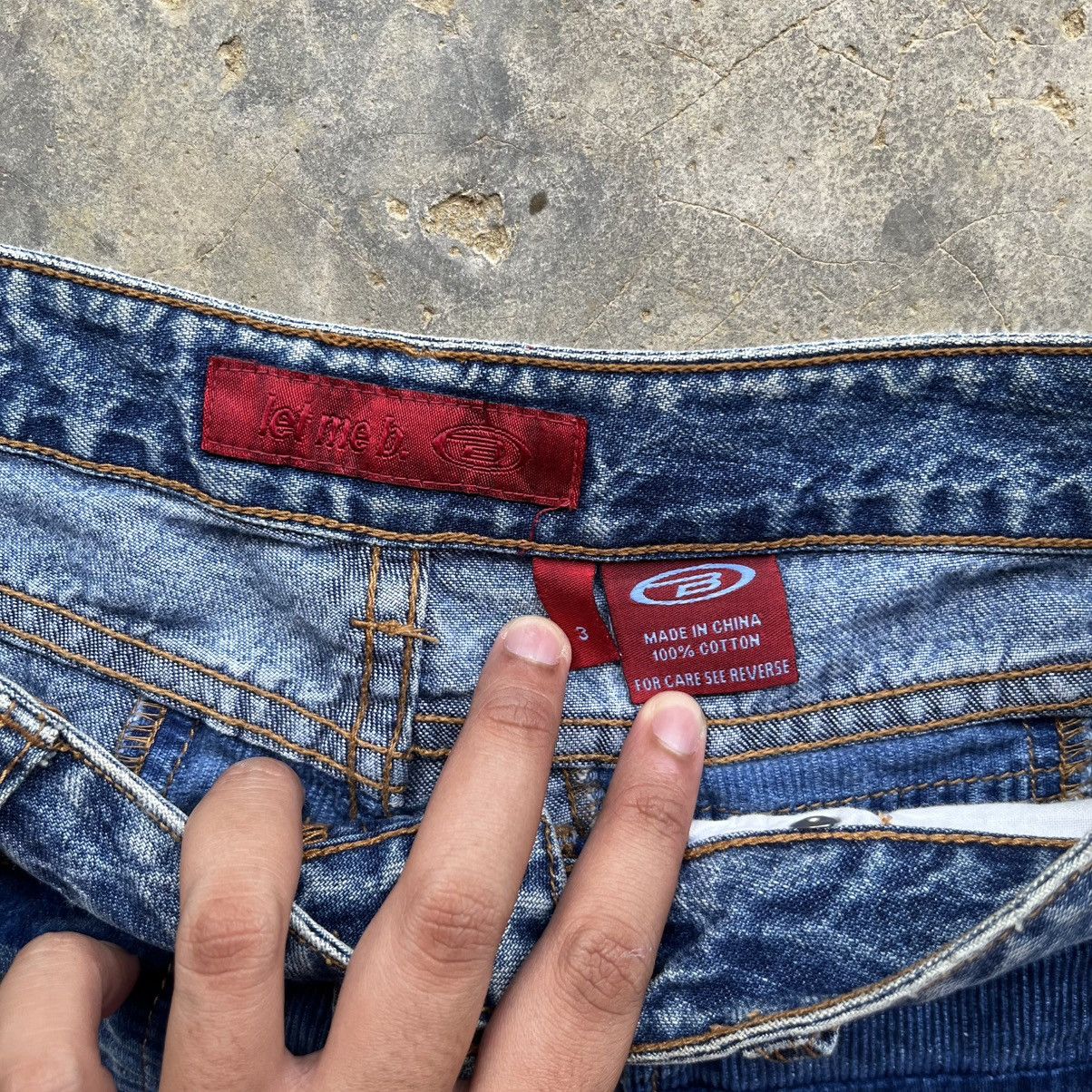 If Six Was Nine Y2k Bongo patchwork Boot cut jeans Size 31" - 5 Thumbnail