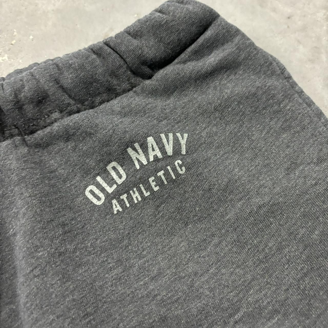 Old Navy × Vintage Crazy Vintage Y2K/2000s Baggy Dark Grey Old Navy Skater Essential Sweatpants! Size US 32 / EU 48 - 6 Thumbnail