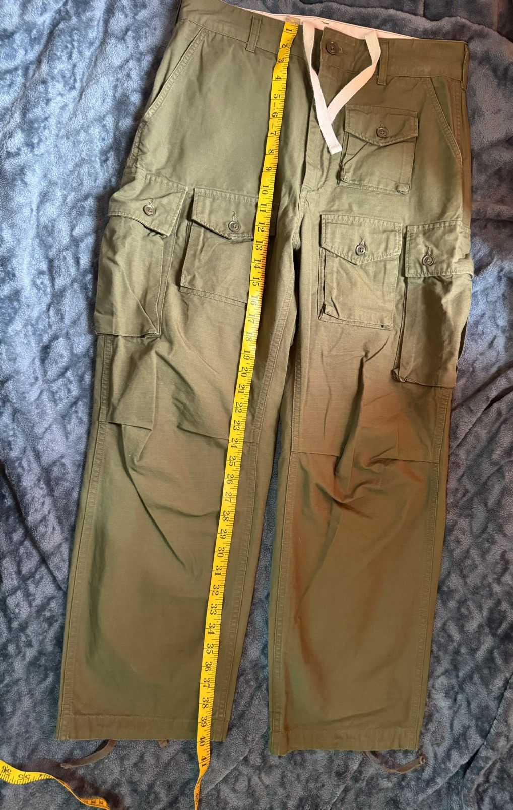 Engineered Garments engineered garments khaki FA cargo pants size