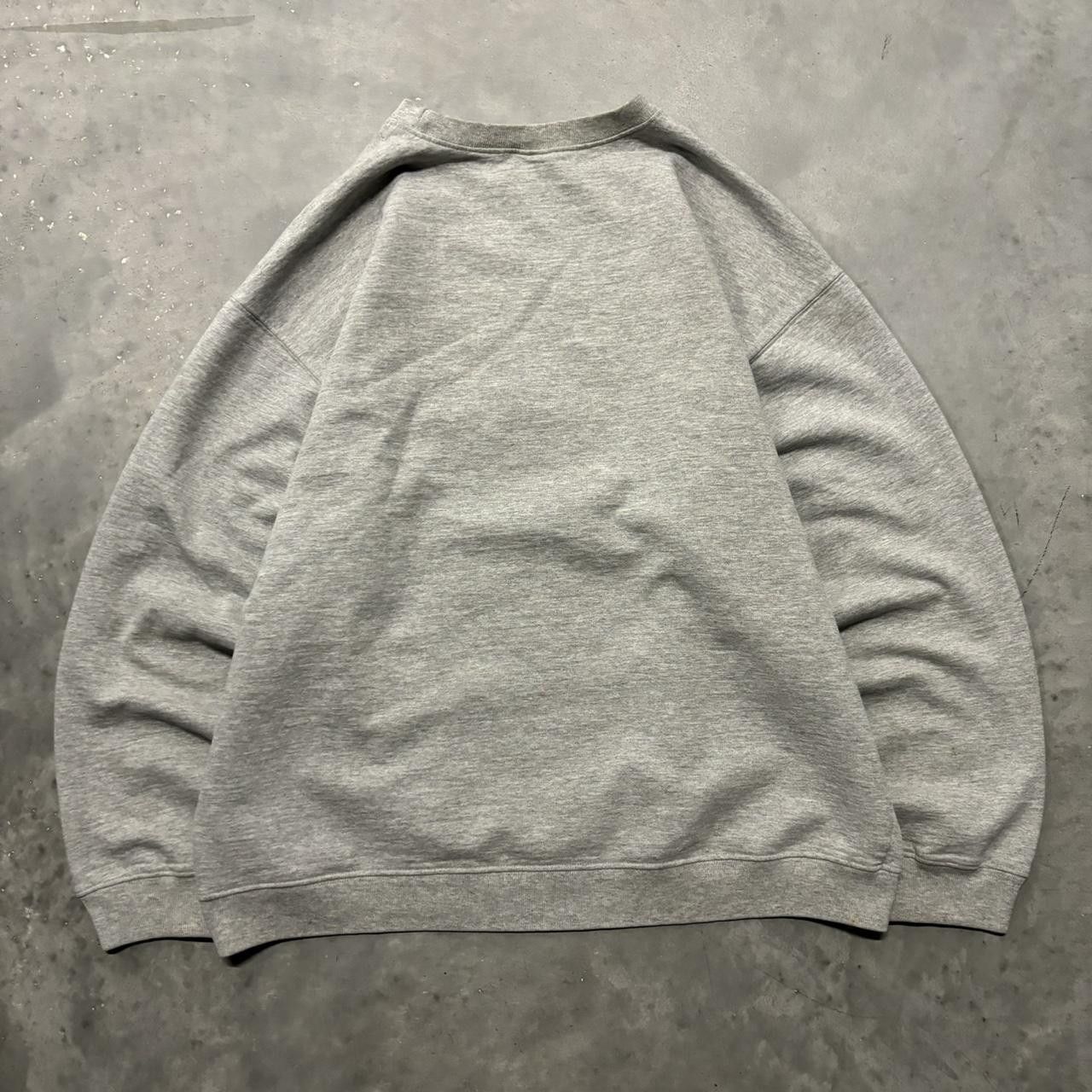 Old Navy × Vintage Crazy Vintage Y2K/2000s Grey Old Navy Spellout Essential Crewenck! Size US XL / EU 56 / 4 - 7 Thumbnail