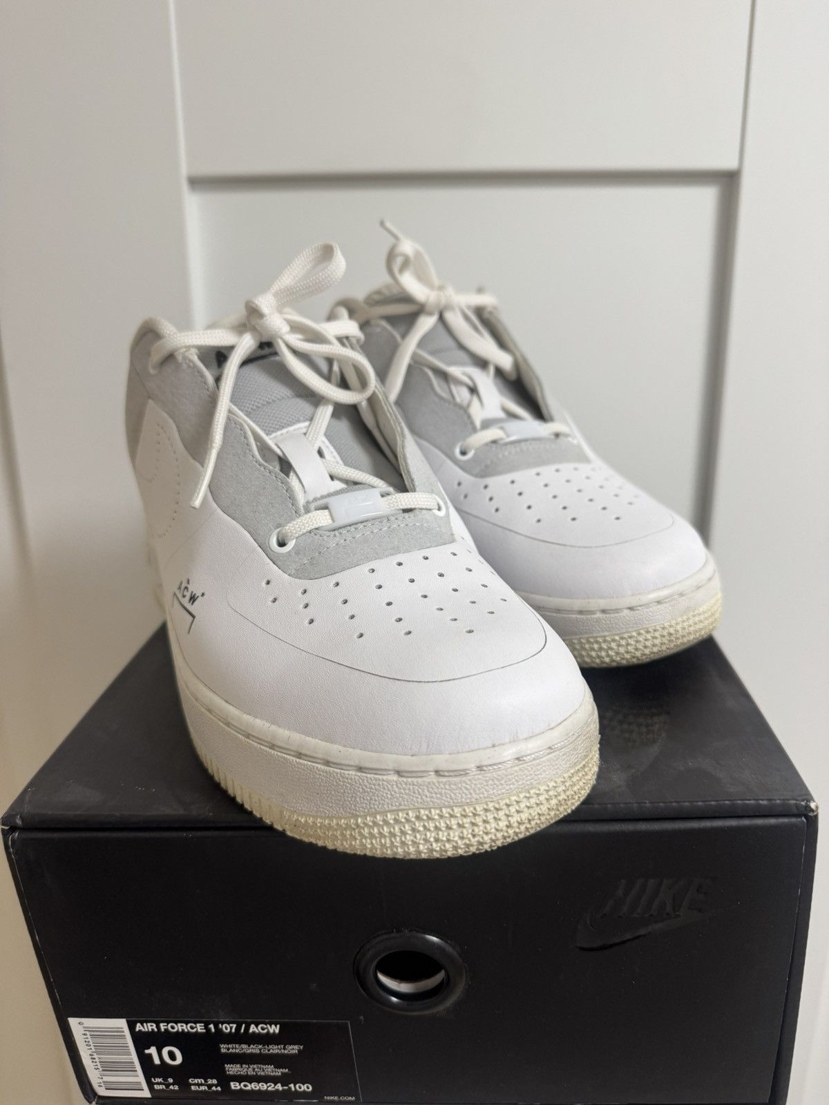 A-COLD-WALL* × Nike Air Force 1 A cold wall Size US 10 / EU 43 - 4 Thumbnail