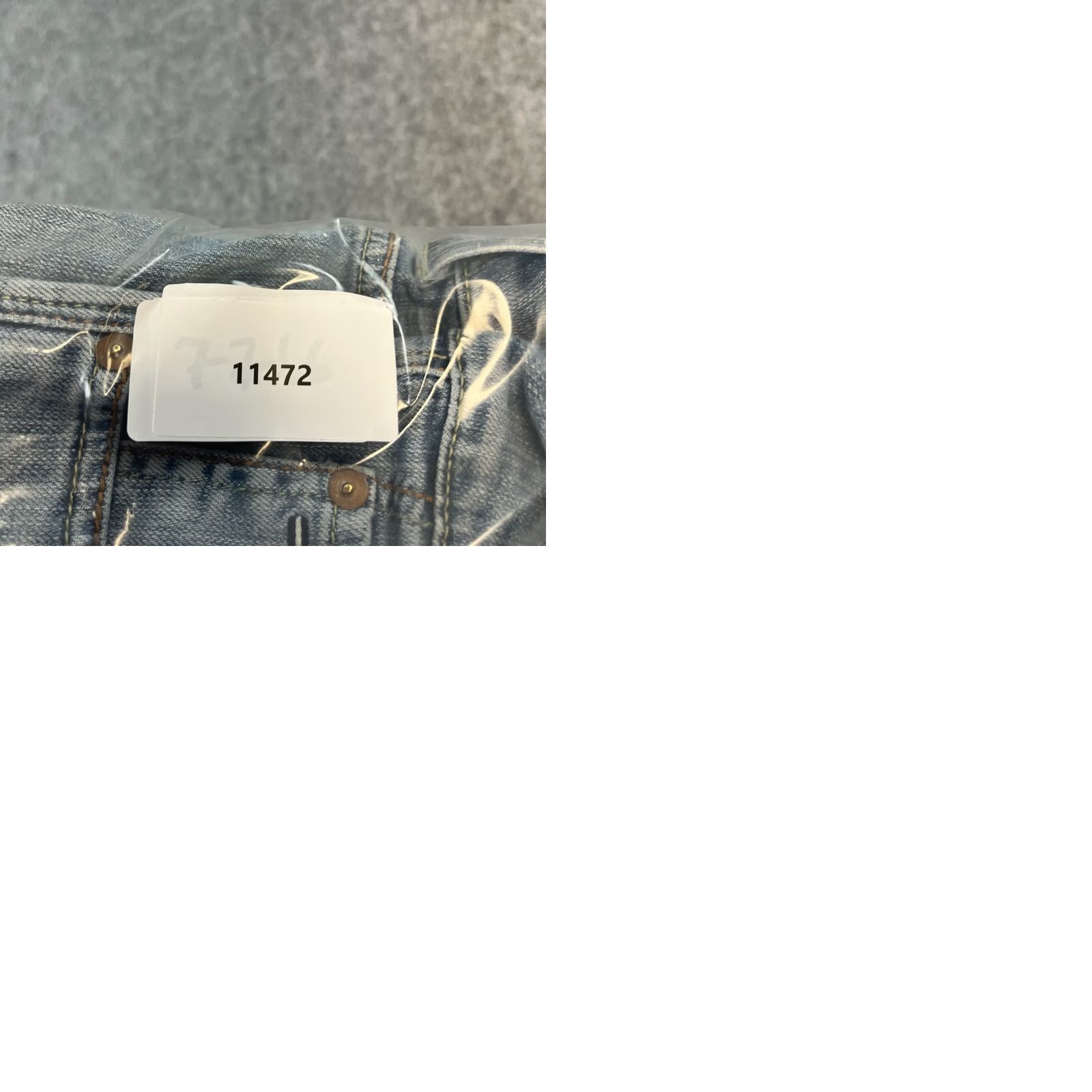 Tommy Hilfiger Tommy Hilfiger Sally Jeans Bootcut Womens 12 Light Wash Blue 32in Inseam 5-Pocket Denim Slim Straight Rise Mid Vintage No Size 34" / US 12 / IT 48 - 9 Thumbnail