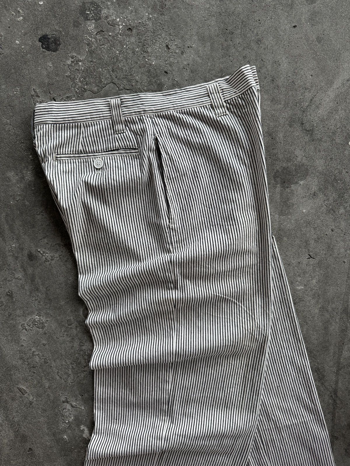 Japanese Brand Vintage Junmen Japan Wide Leg Pants Size US 31 - 2 Thumbnail