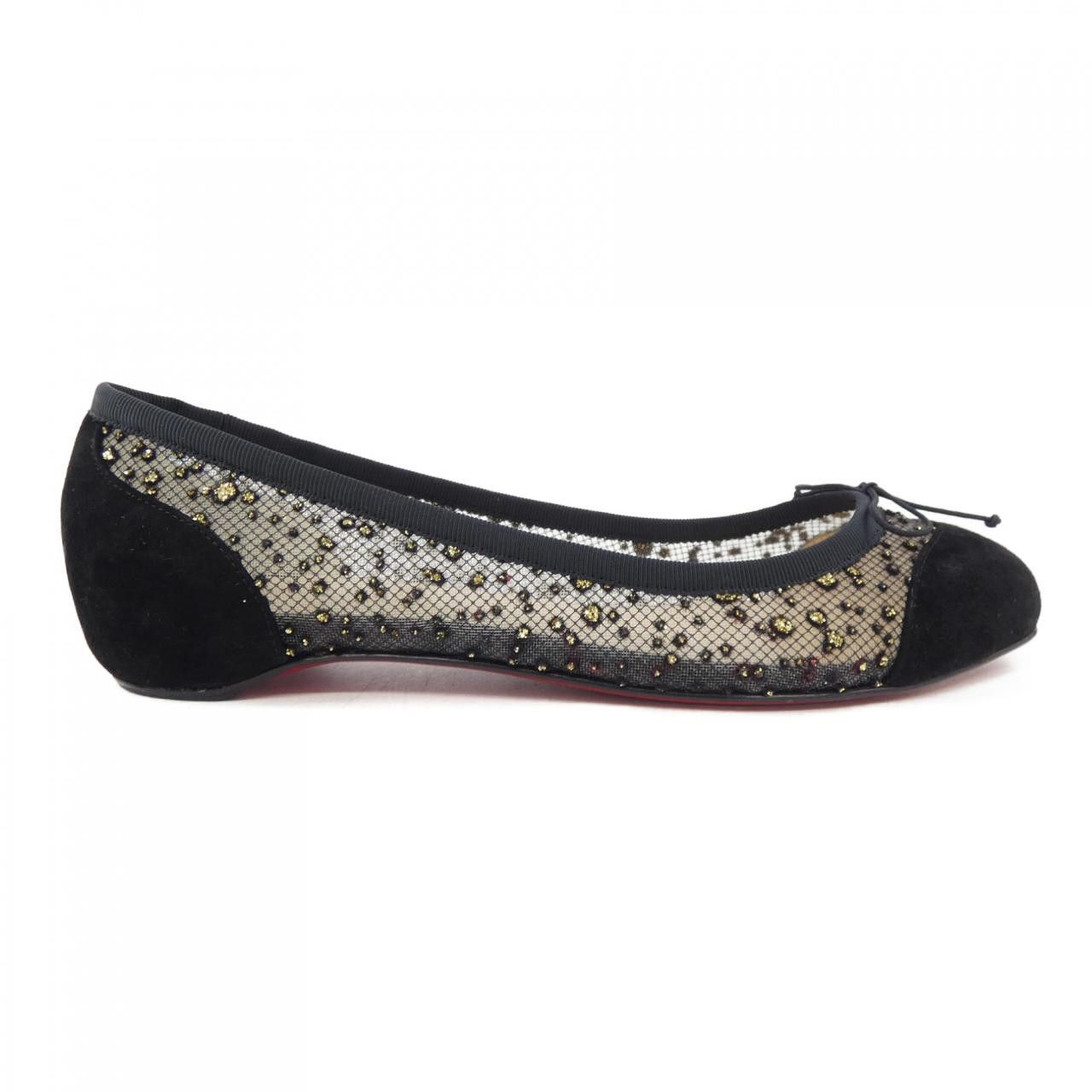 Christian Louboutin Christian Louboutin Christian Louboutin Flat Shoes Leather Shoes DUTY FREE for USA Size ONE SIZE - 1 Thumbnail