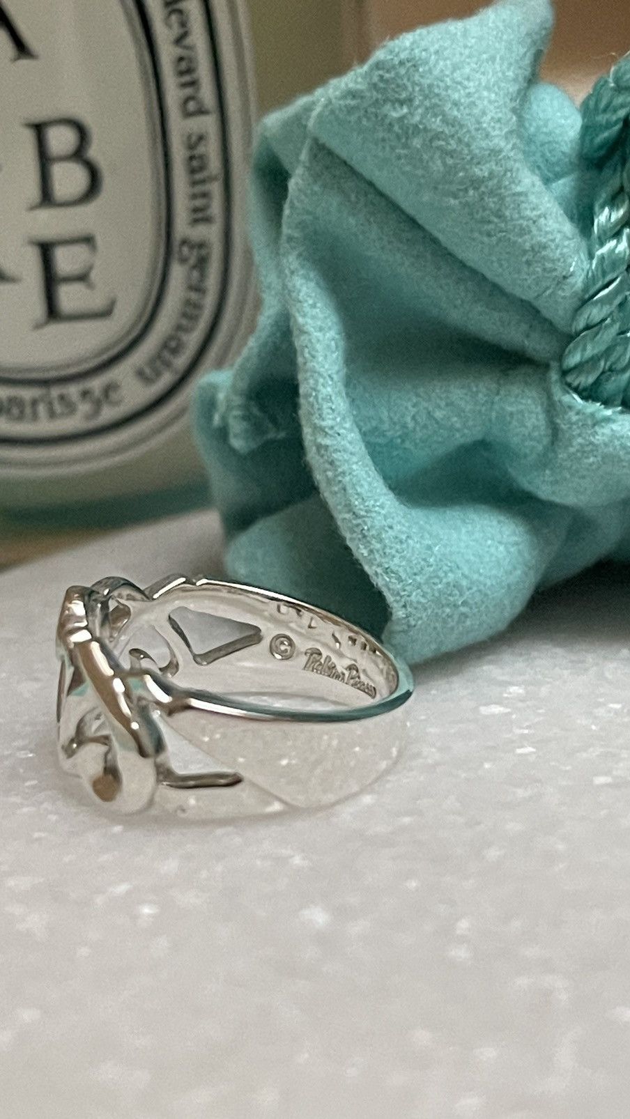 Tiffany & Co. TIFFANY & Co. Picasso Triple Heart Silver Ring Size 5.25NEW Size ONE SIZE - 13 Thumbnail