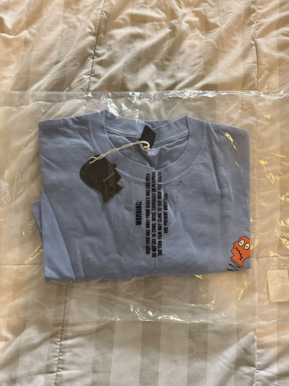 Brain Dead Brain Dead Tongue Twister Tee Cashmere Blue Size US XL / EU 56 / 4 - 3 Thumbnail