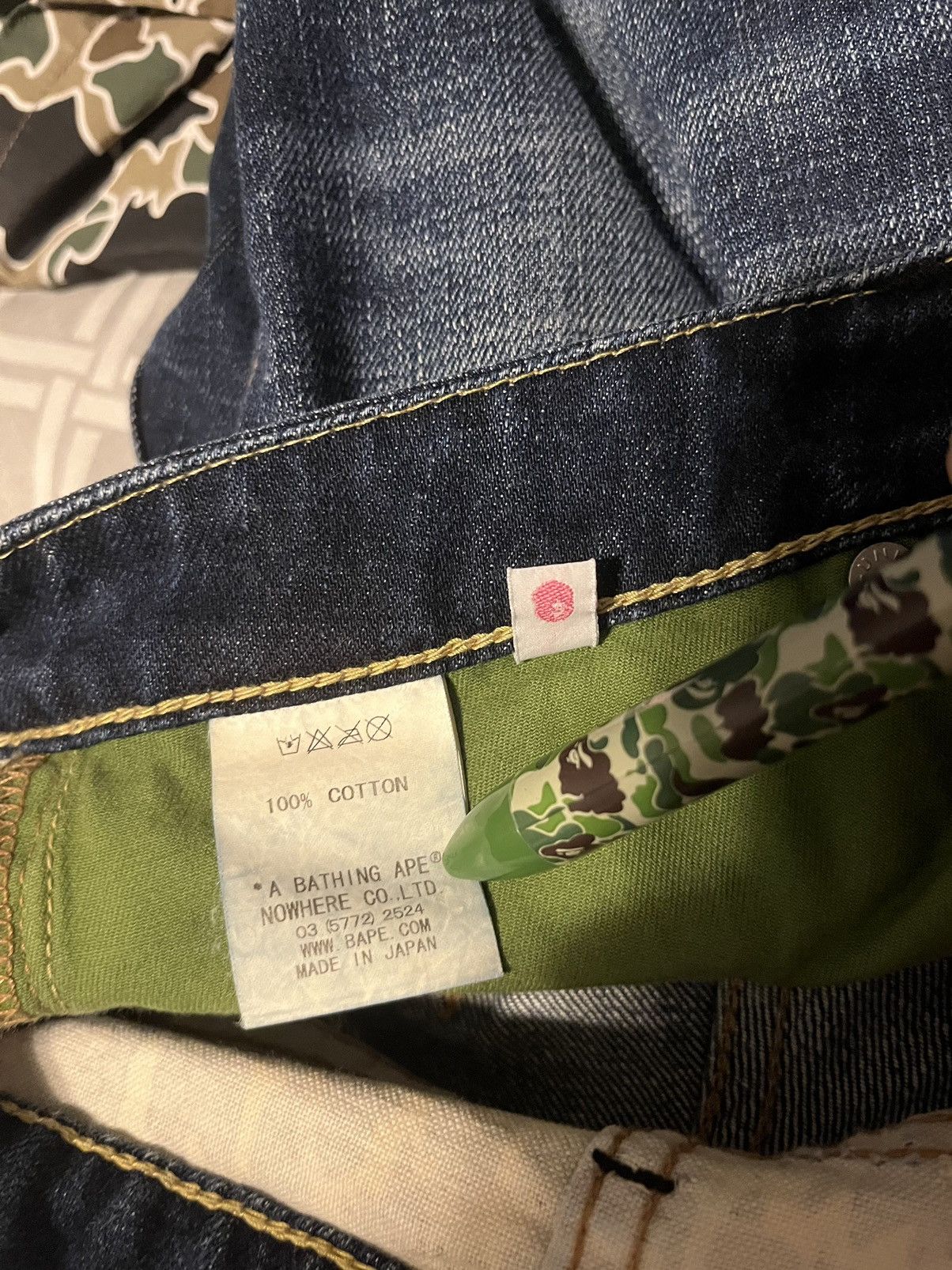 Bape Bape Camo Star Jeans Size 28" / US 6 / IT 42 - 6 Thumbnail