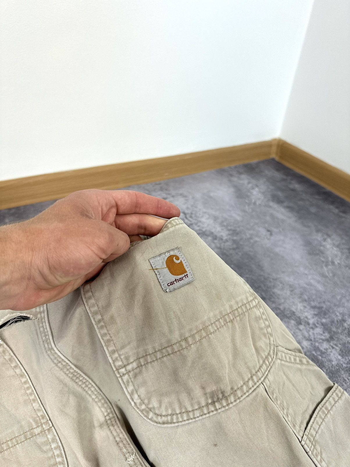 Carhartt Vintage Carhartt Baggy Y2K Cargo Carpenter USA Work Pants Size US 34 / EU 50 - 9 Thumbnail
