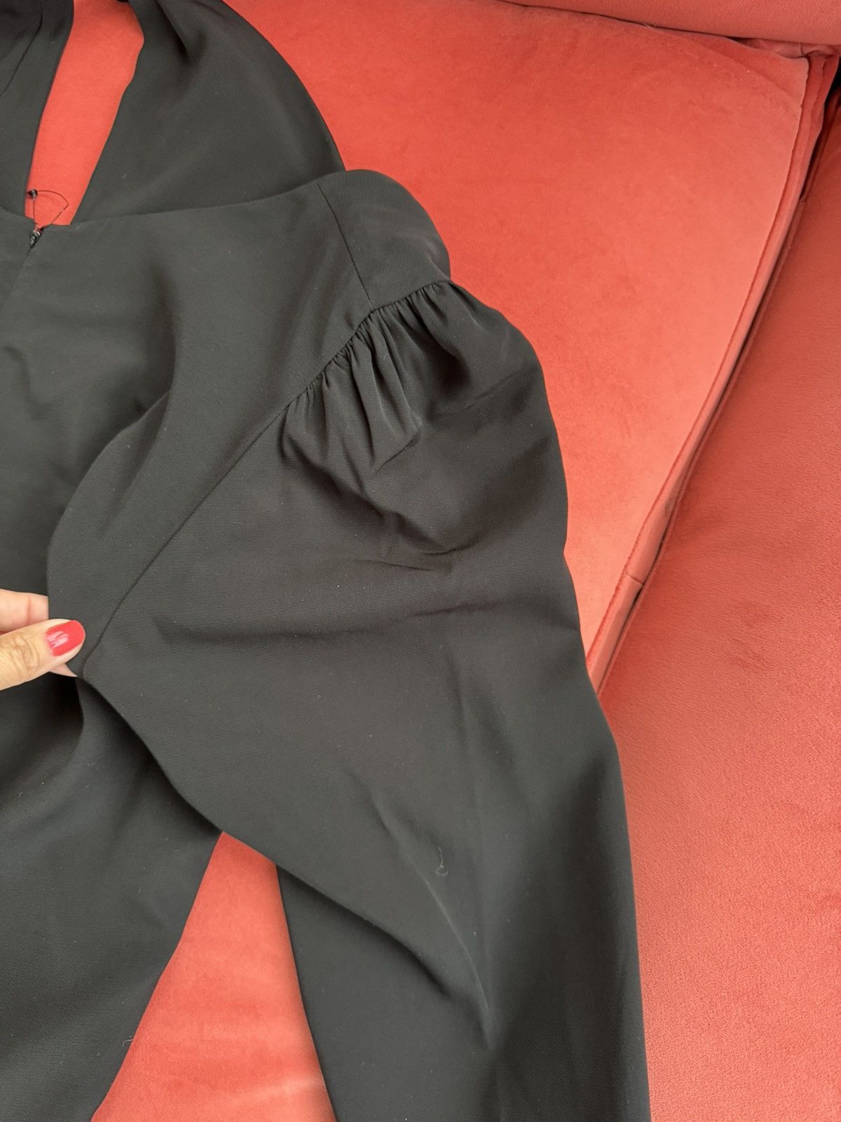 Dries Van Noten Dries van Noten black crepe blouse, size M Size M / US 6-8 / IT 42-44 - 11 Thumbnail