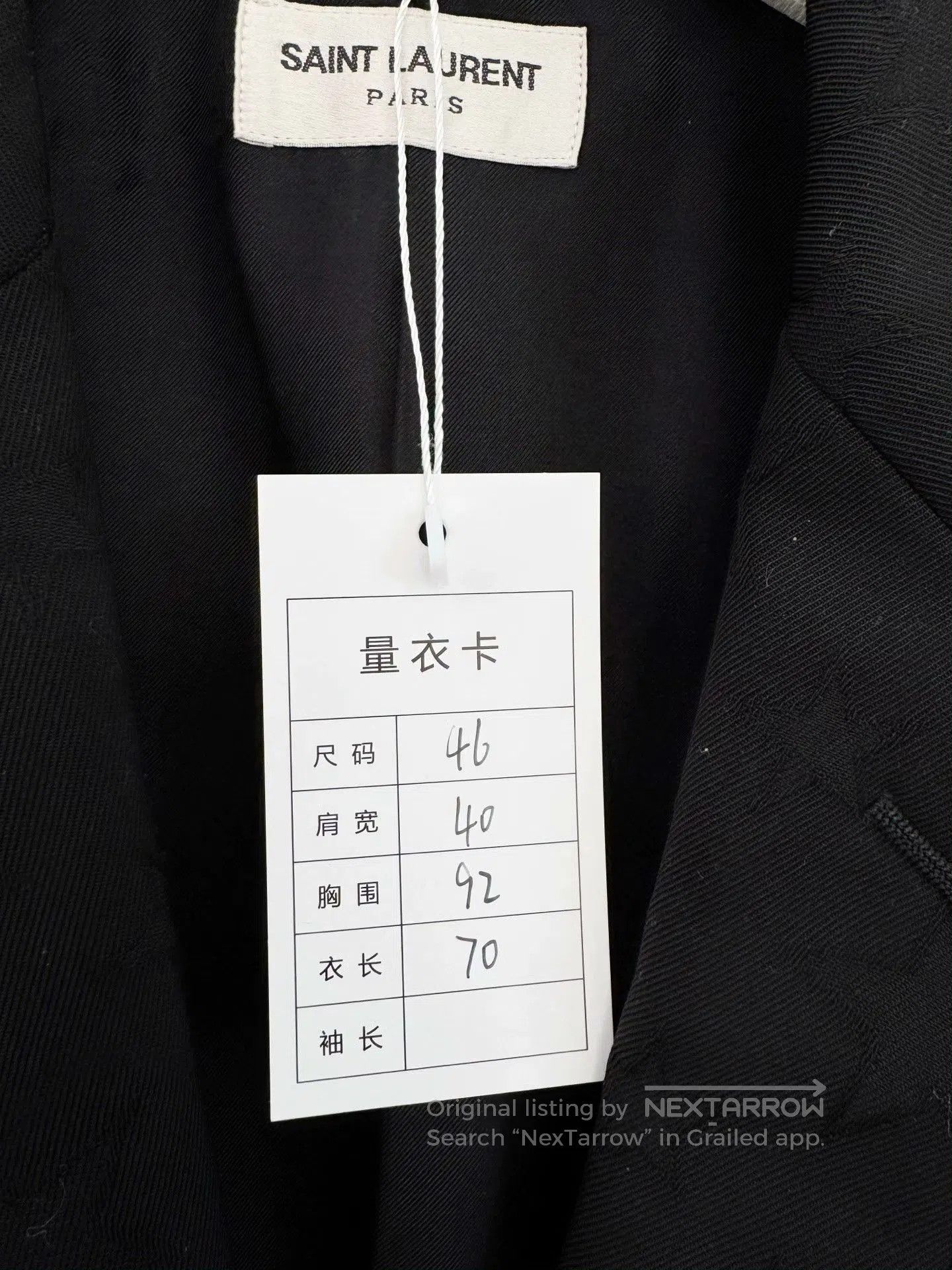 Saint Laurent Paris Saint Laurent Star Pattern Wool Blazer. Size US S / EU 44-46 / 1 - 8 Thumbnail