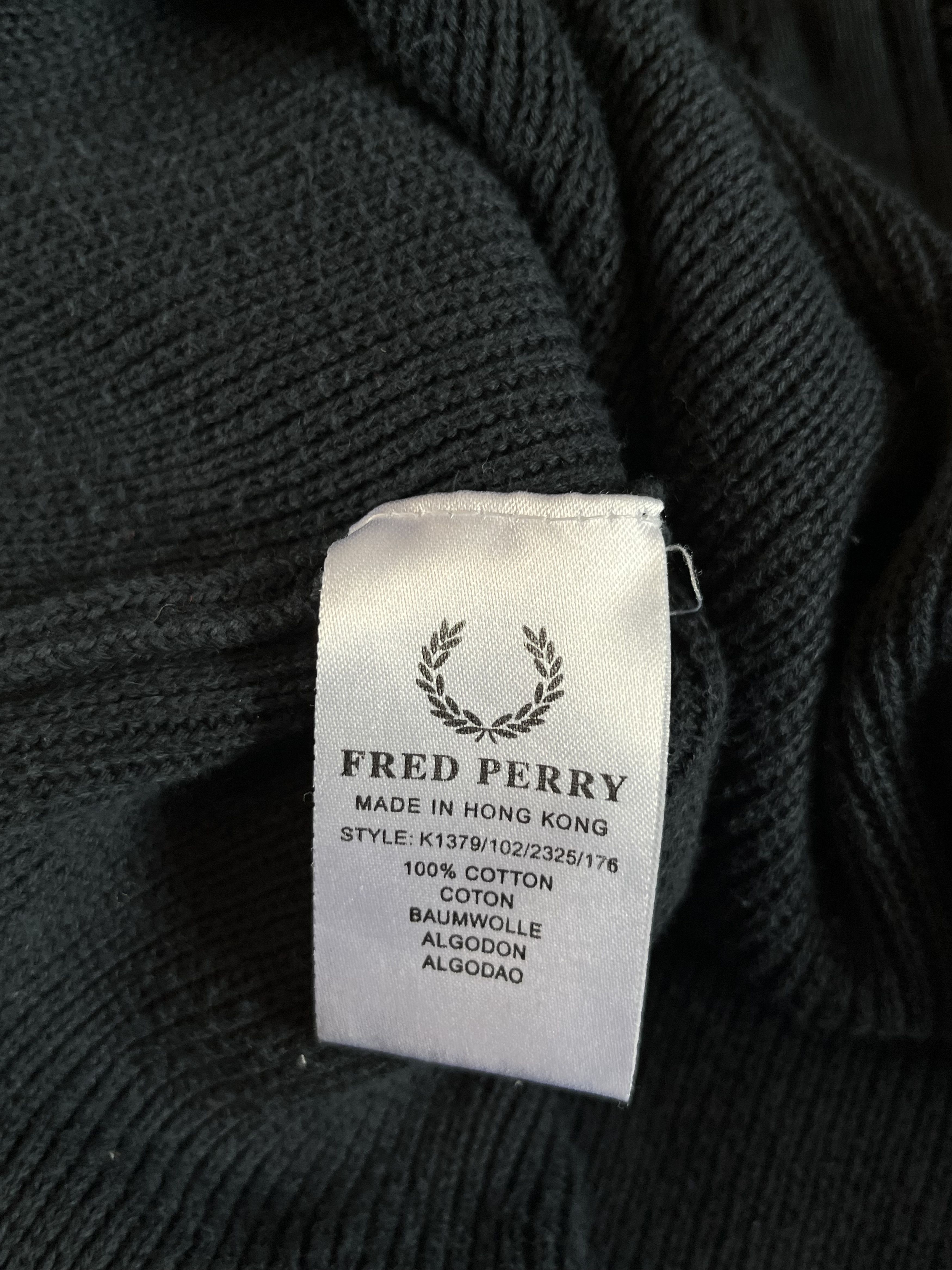 Fred Perry Vintage 90s Fred Perry Casuals Zip Size US XL / EU 56 / 4 - 6 Thumbnail