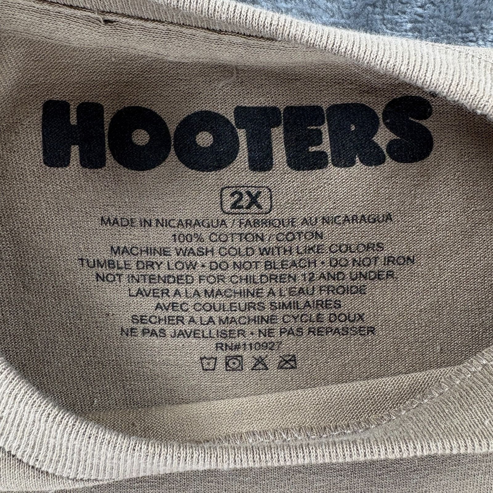 Other Hooters Daytona Beach T Shirt Men 2XL Tan Biker Graphic Owl Size US XXL / EU 58 / 5 - 4 Thumbnail