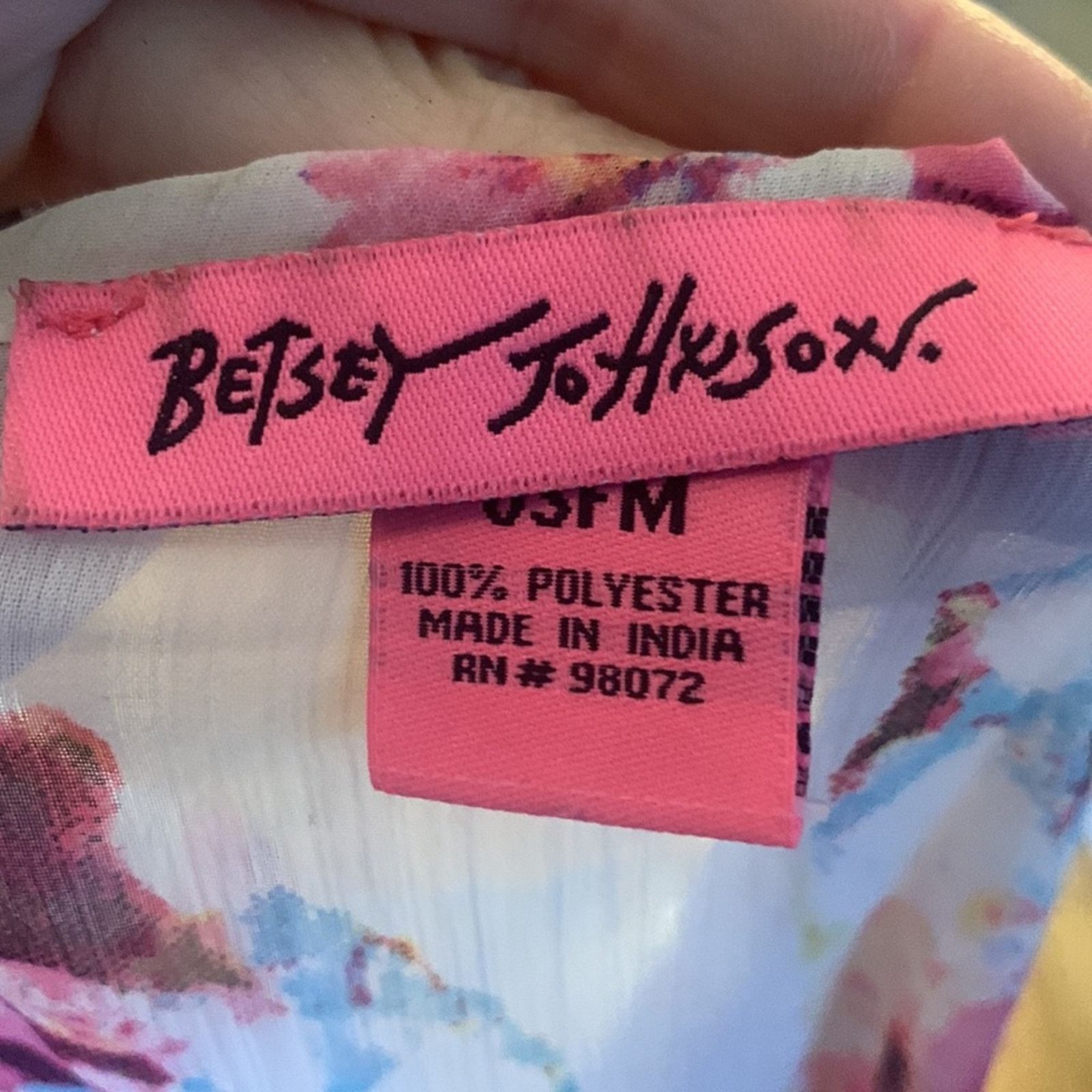 Betsey Johnson Betsey Johnson sheer floral kimono robe wrap coverup Size ONE SIZE - 6 Thumbnail