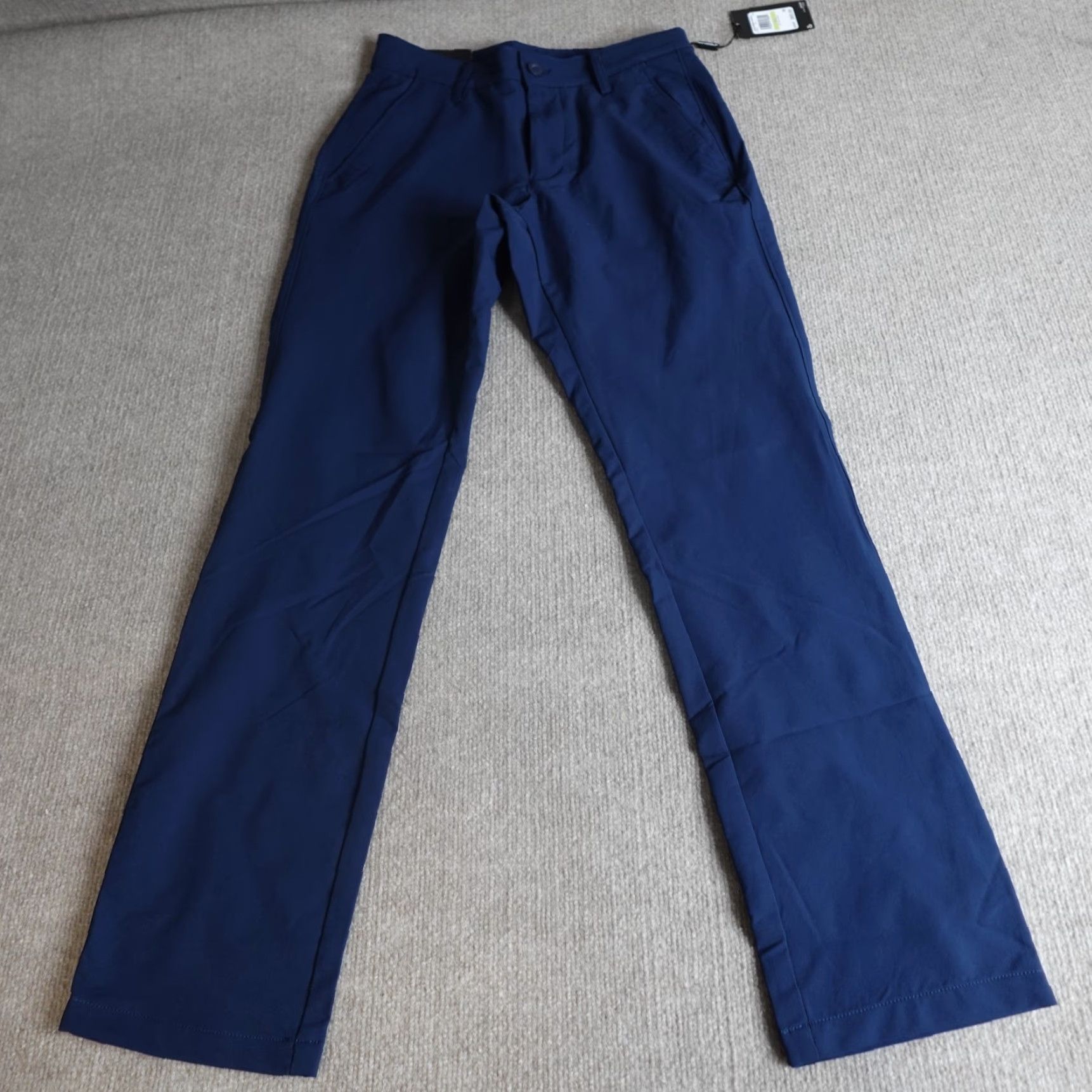 Under Armour Under Armour Pants 29 x 30 Blue Solid Performance Golf Straight UA Tech NEW Size US 29 - 2 Thumbnail