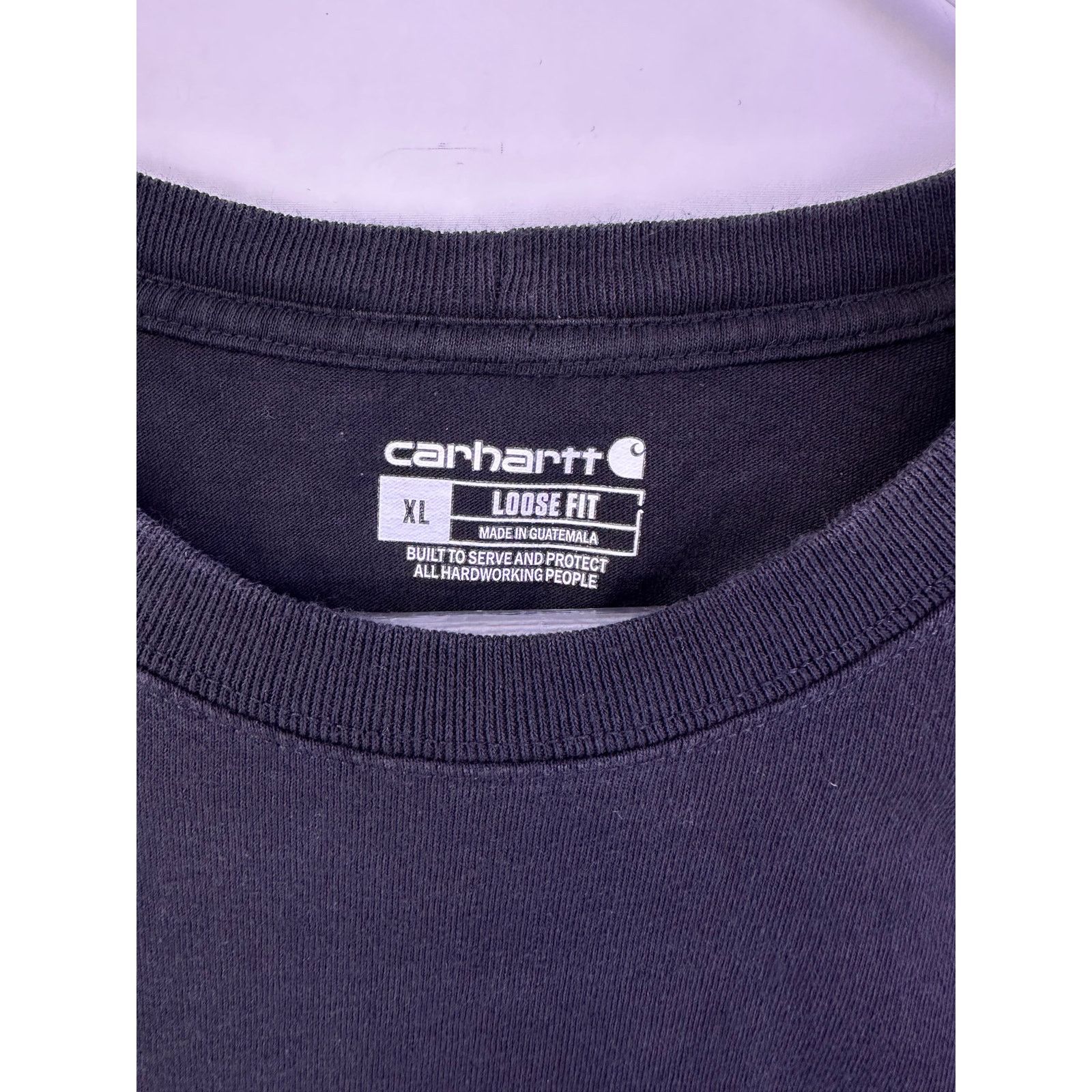 Carhartt Carhartt Black Tshirt Size XL Loose Fit Size US XL / EU 56 / 4 - 5 Thumbnail