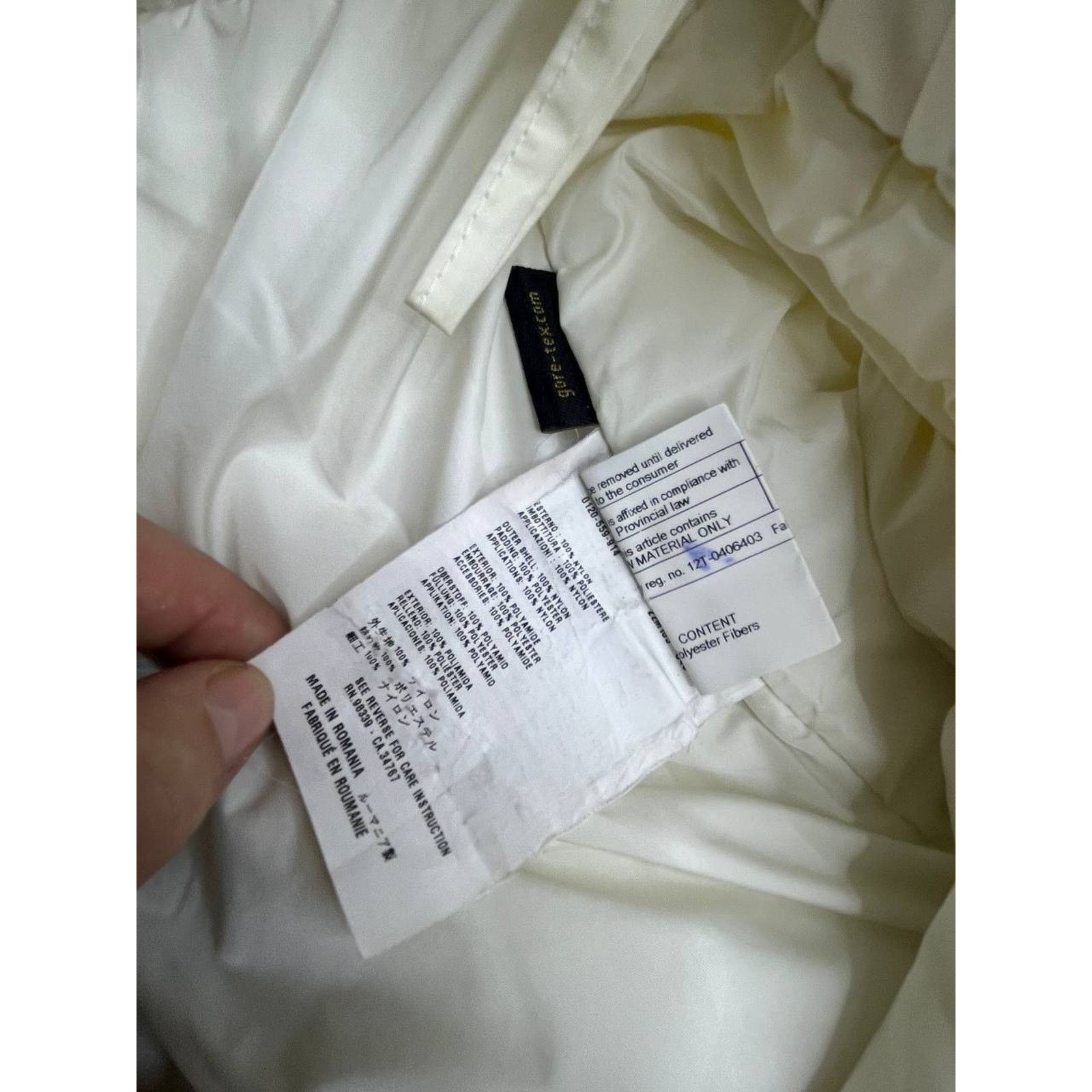 Prada Gore-Tex Technical Ski Snow Pants Cream White Size 40