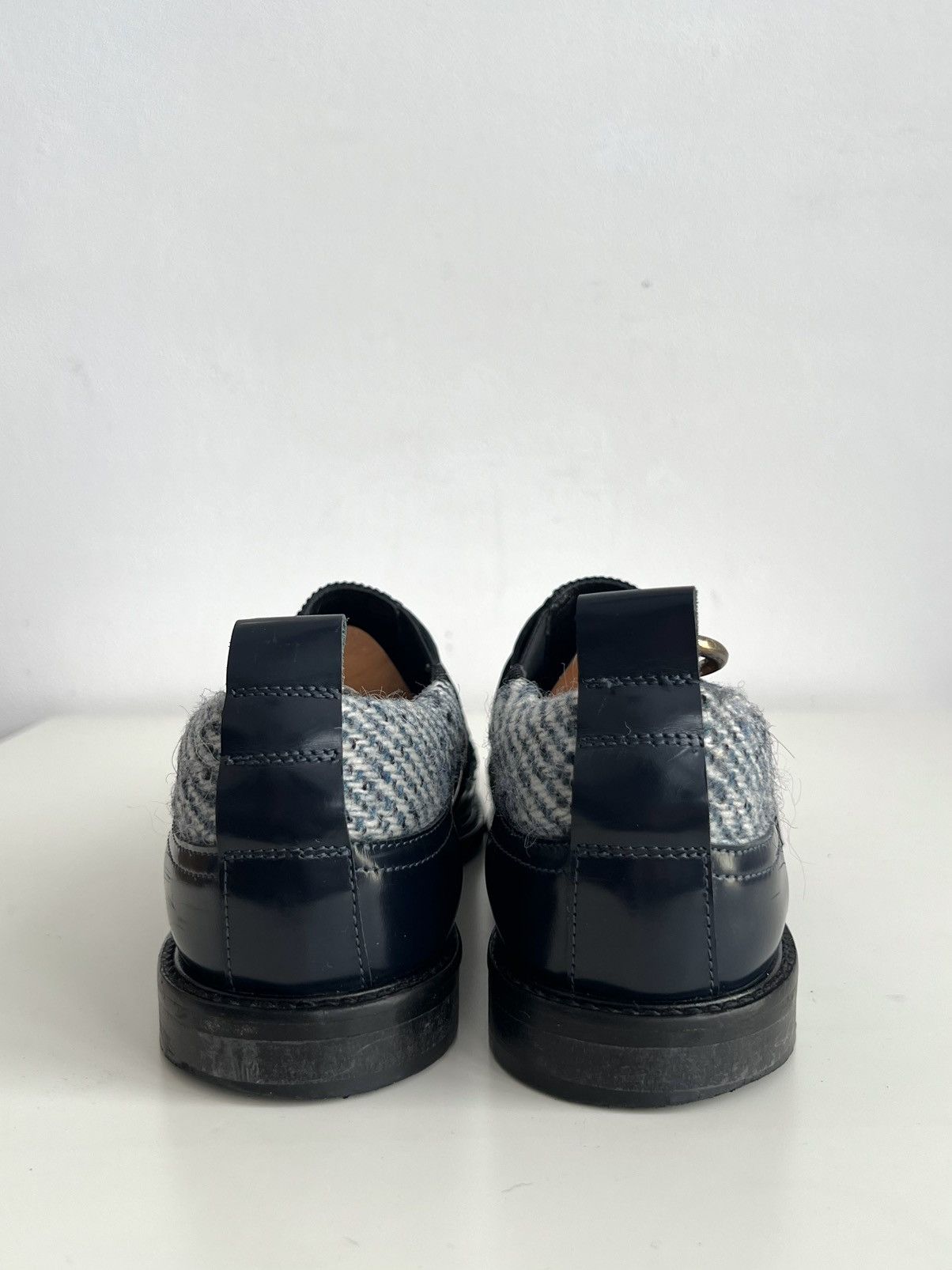 John Galliano 00s John Galliano Patent Leather Strap Hybrid “Joker” Shoes Size US 9 / EU 42 - 19 Thumbnail