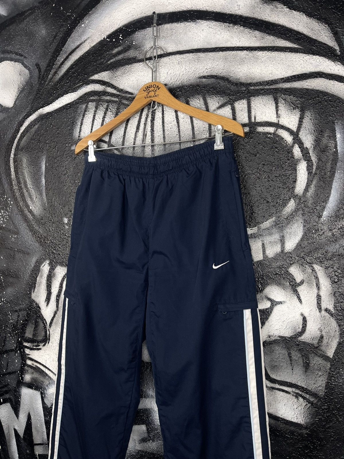 Nike × Vintage Y2K Nike Vintage Nylon Drill Pants Men’s Size M Size US 32 / EU 48 - 3 Thumbnail