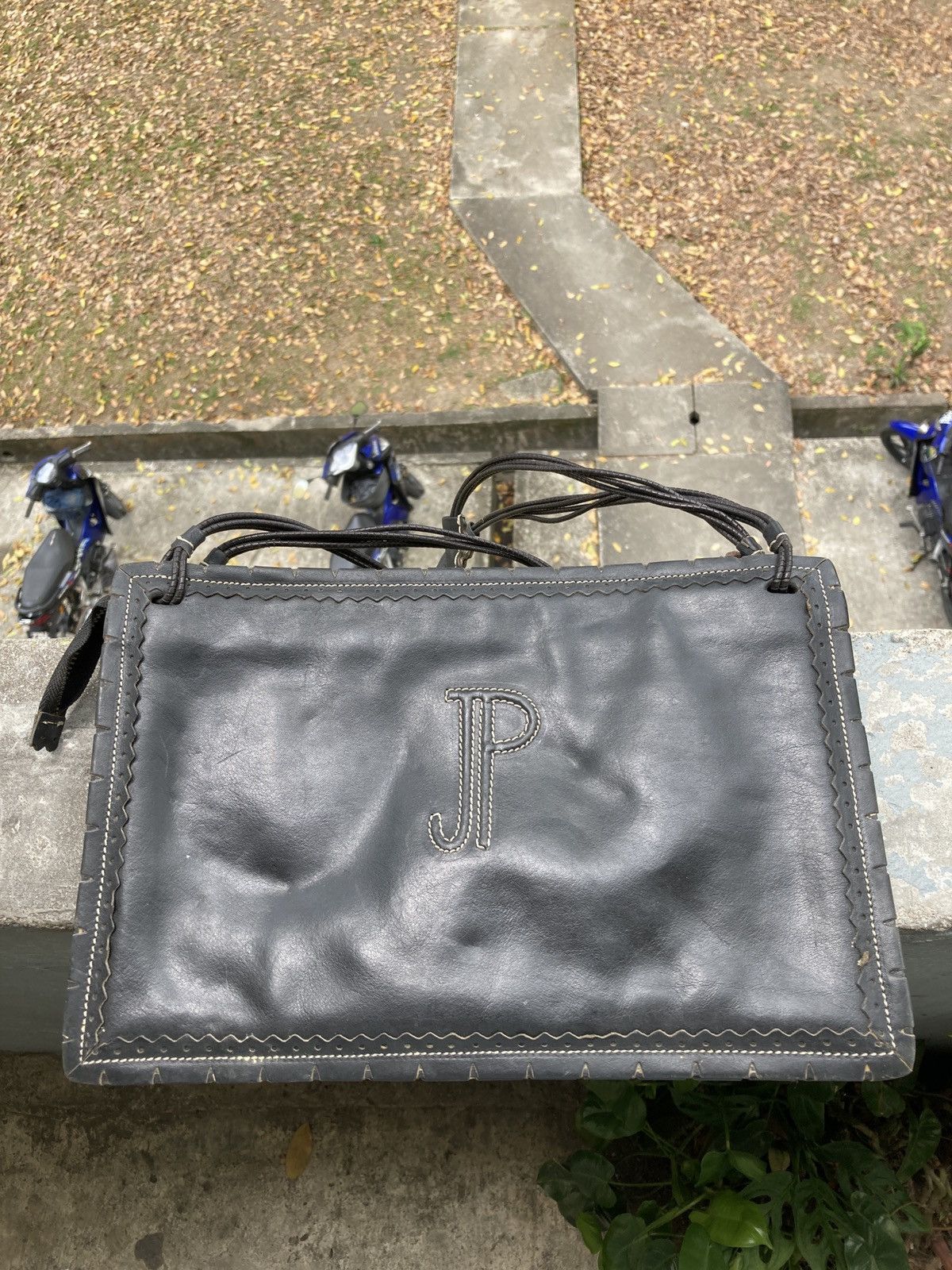 Designer × Jean Paul Gaultier × Vintage Vintage Jean Paul Gaultier leather bag Size ONE SIZE - 3 Thumbnail