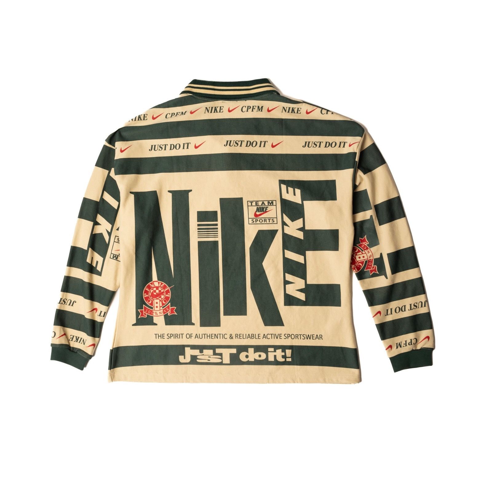 Cactus Plant Flea Market CPFM SS21 Nike Rugby Polo Pullover Size US L / EU 52-54 / 3 - 2 Thumbnail
