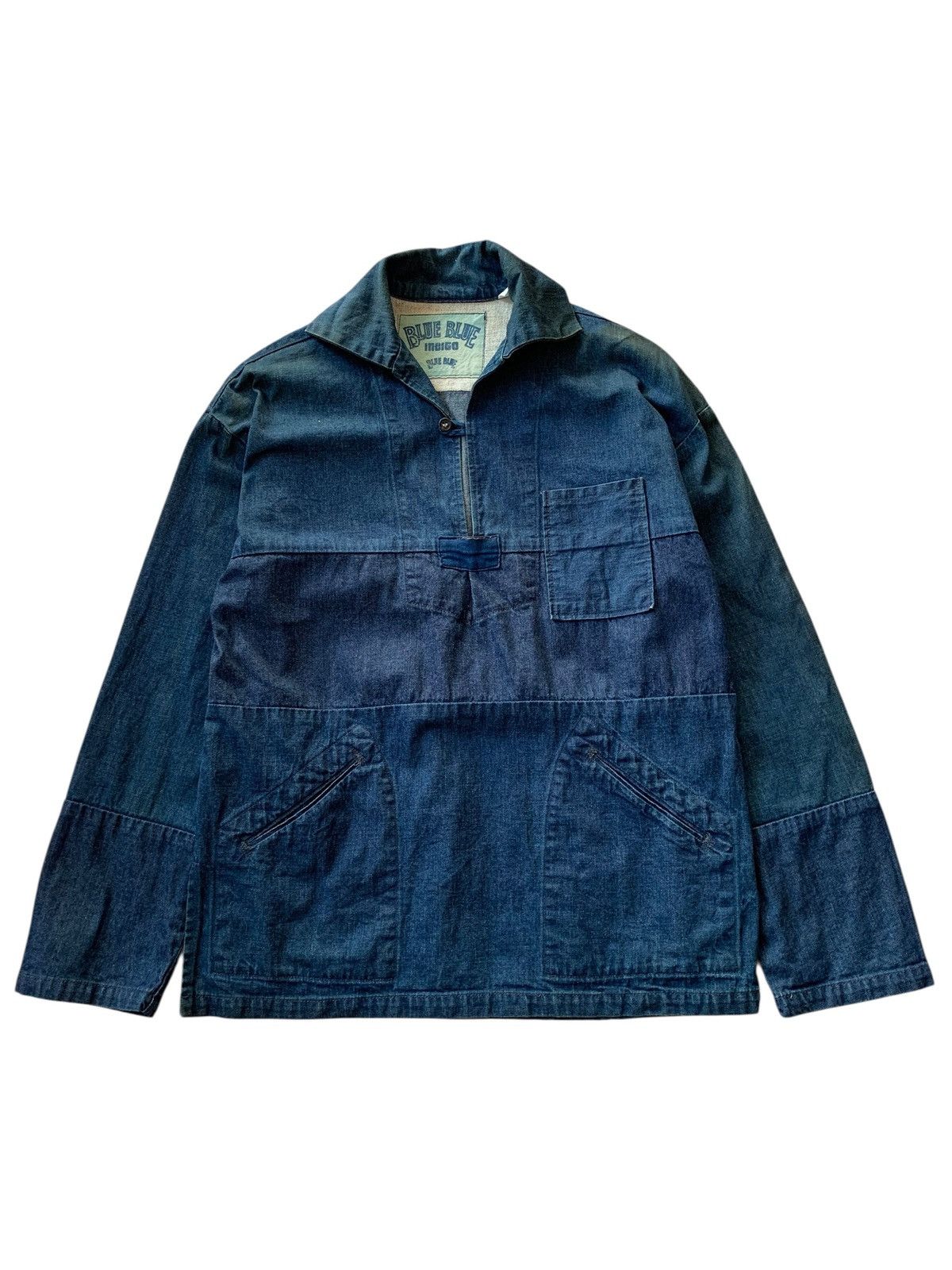 Blue Blue Japan 🔥BLUE BLUE JAPAN INDIGO NAVAL JACKETS Size US S / EU 44-46 / 1 - 1 Thumbnail