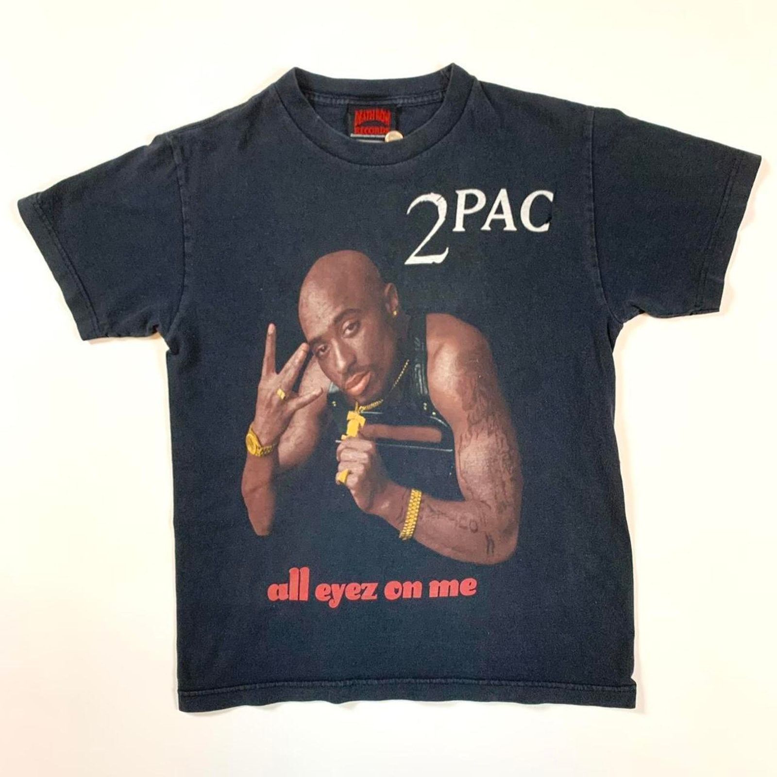 Death Row Records 2005 Death Row Records Tupac “all eyez on me” t shirt Size US S / EU 44-46 / 1 - 1 Thumbnail